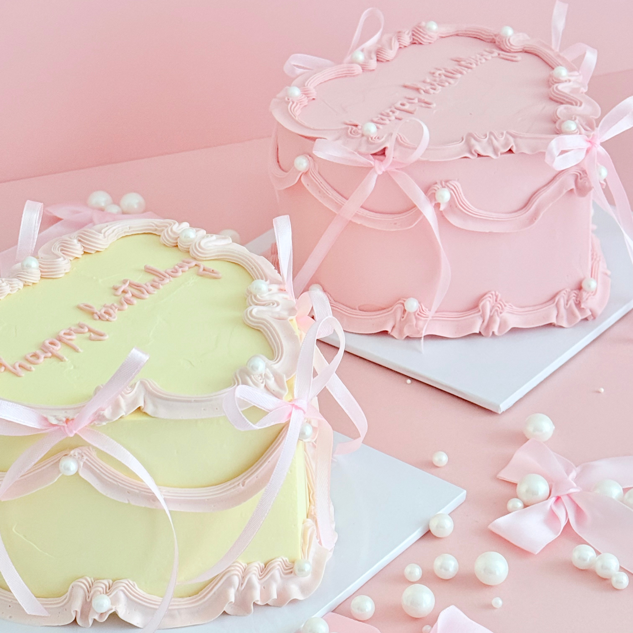 heart-shaped cake collection