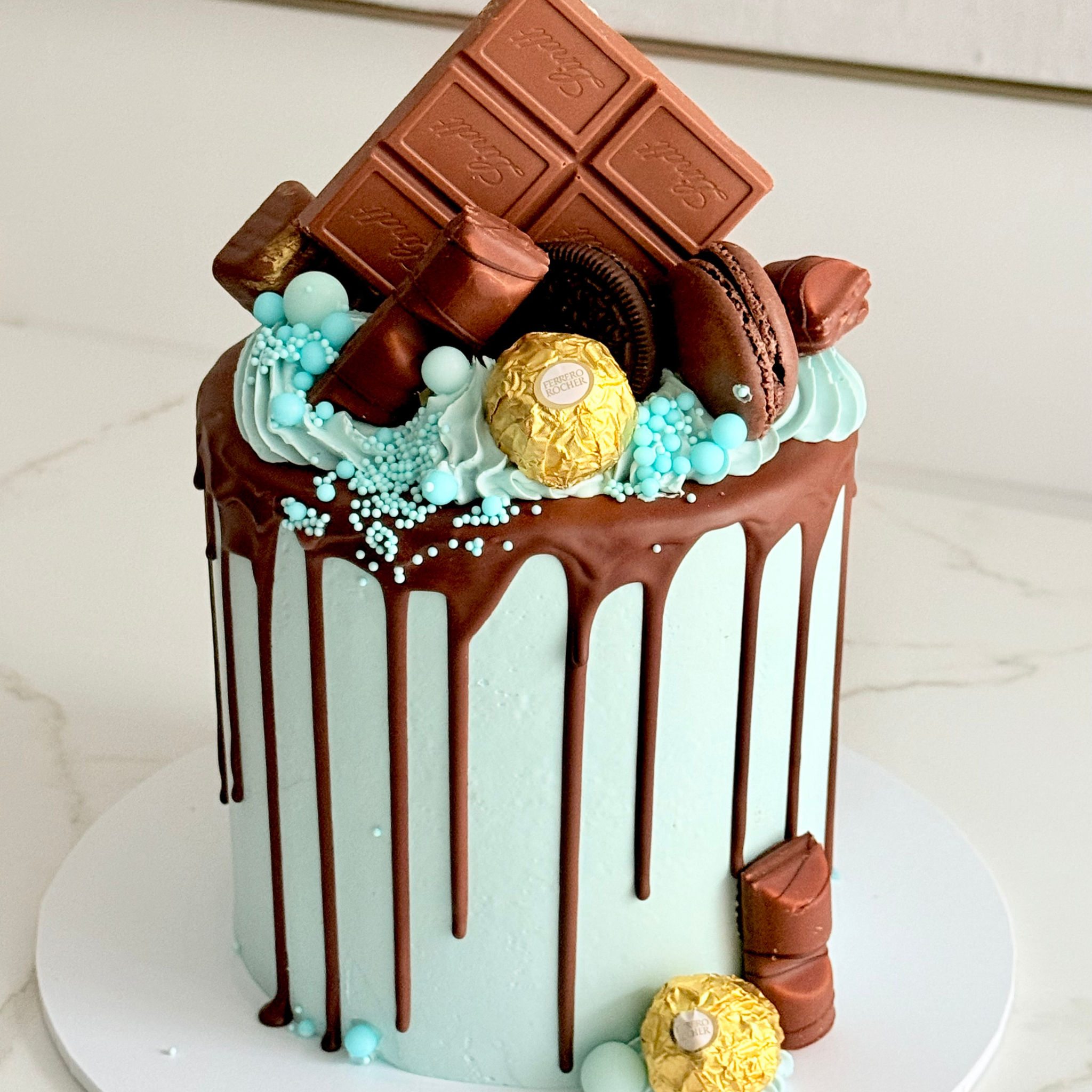 Blue Chocolate Cake - Cake Choice