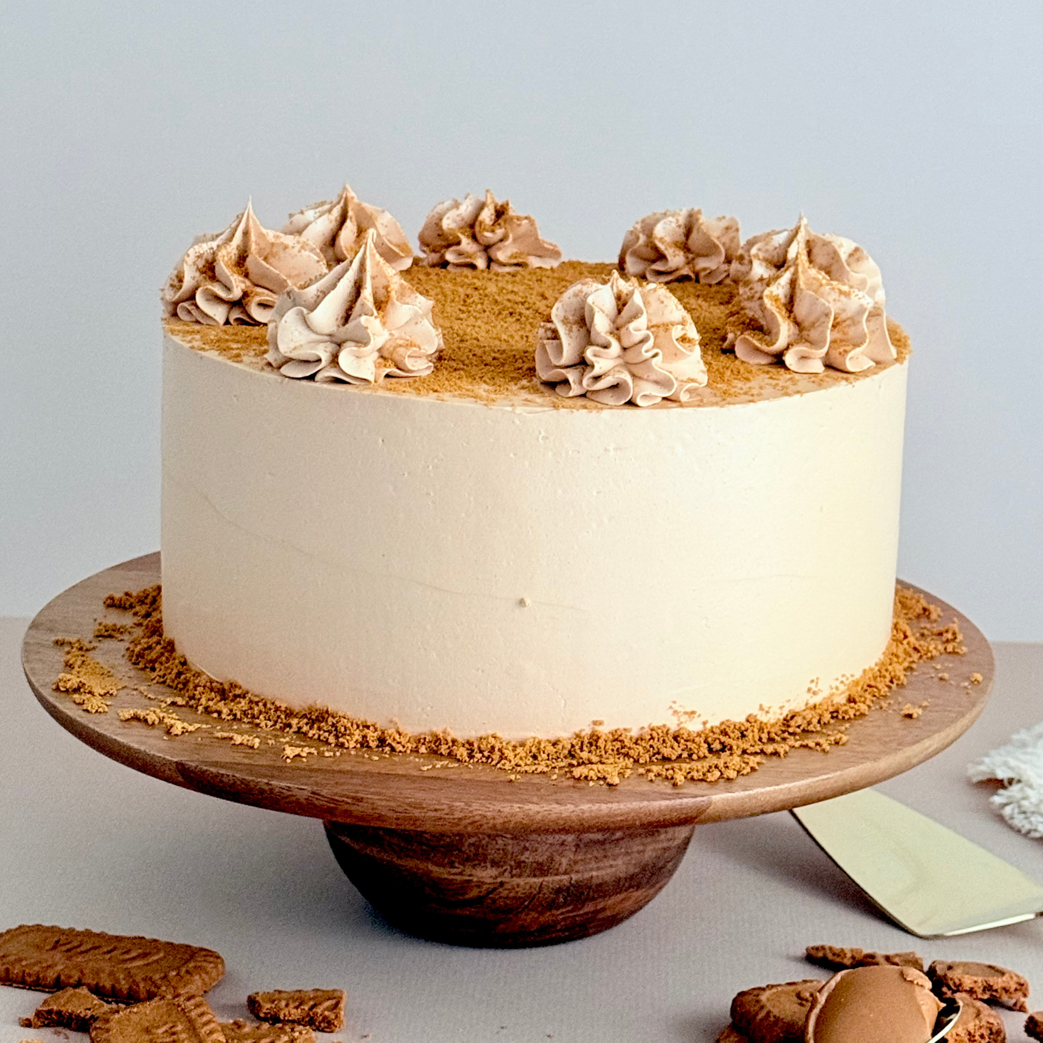 Vegan Lotus Biscoff Cake - Cake Choice