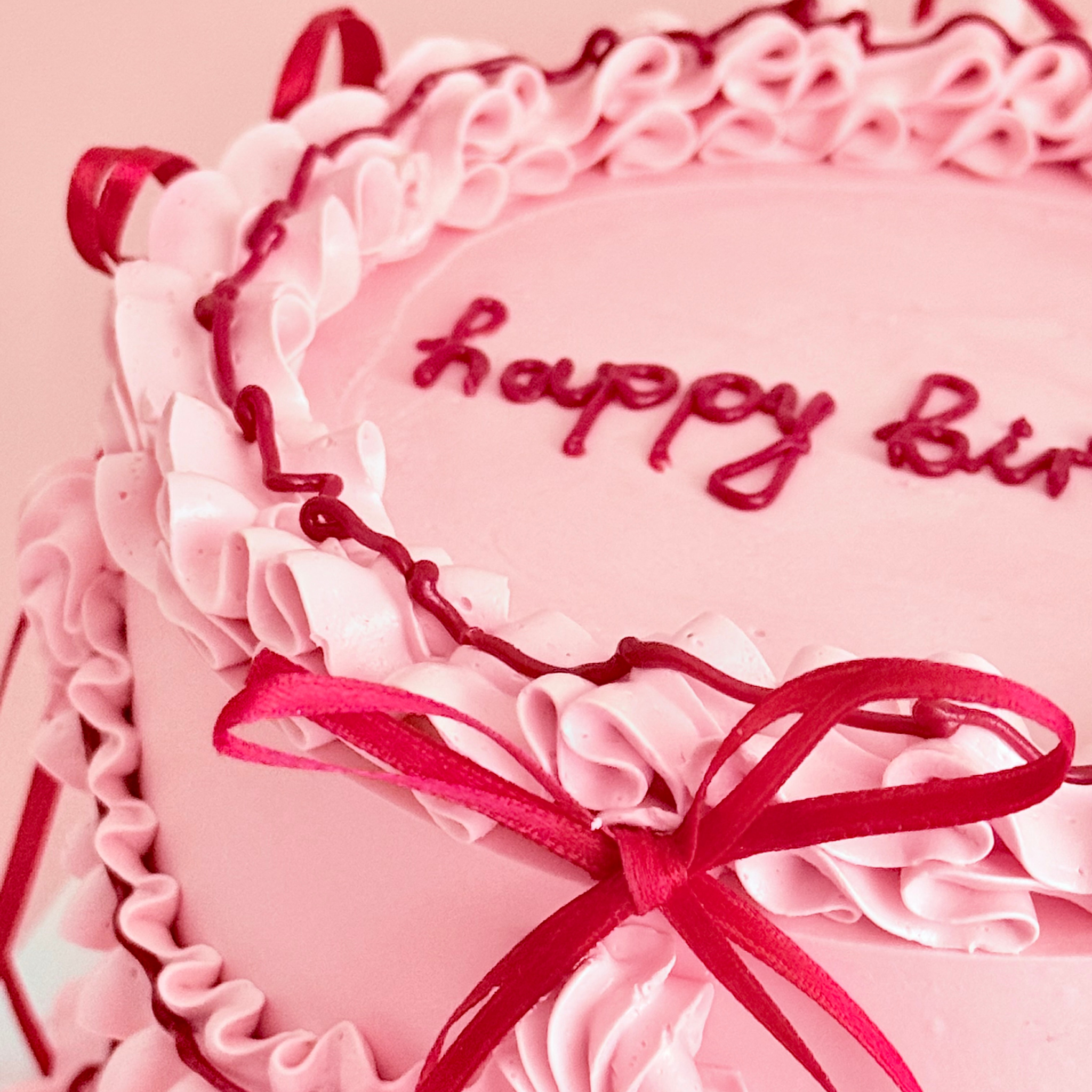 Romance Bow Cake - Cake Choice