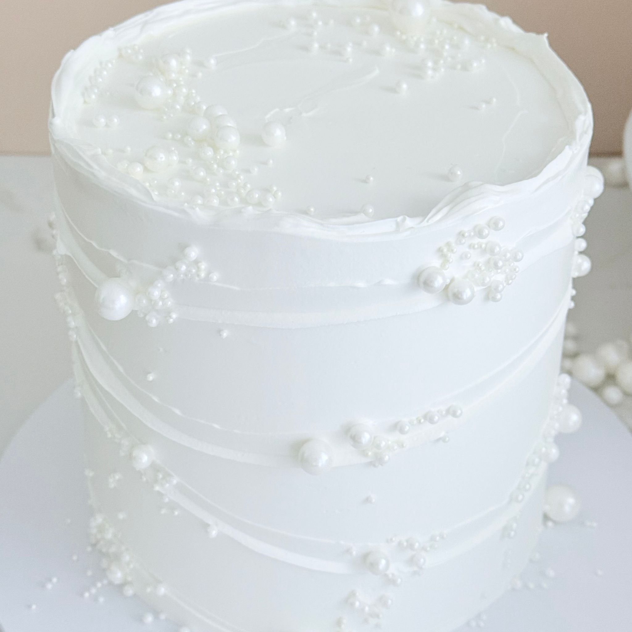 White Pearl Cake - Cake Choice