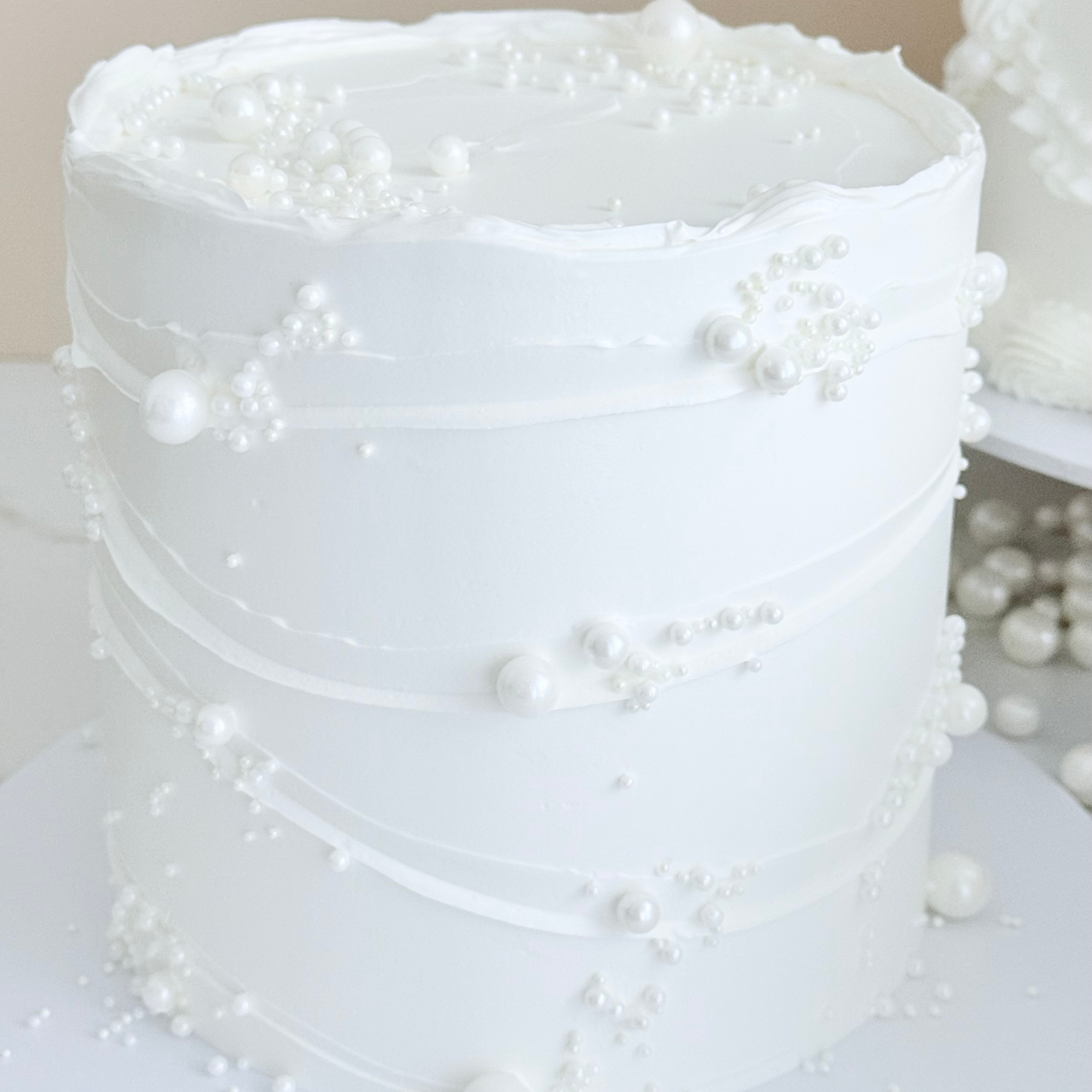 White Pearl Cake - Cake Choice