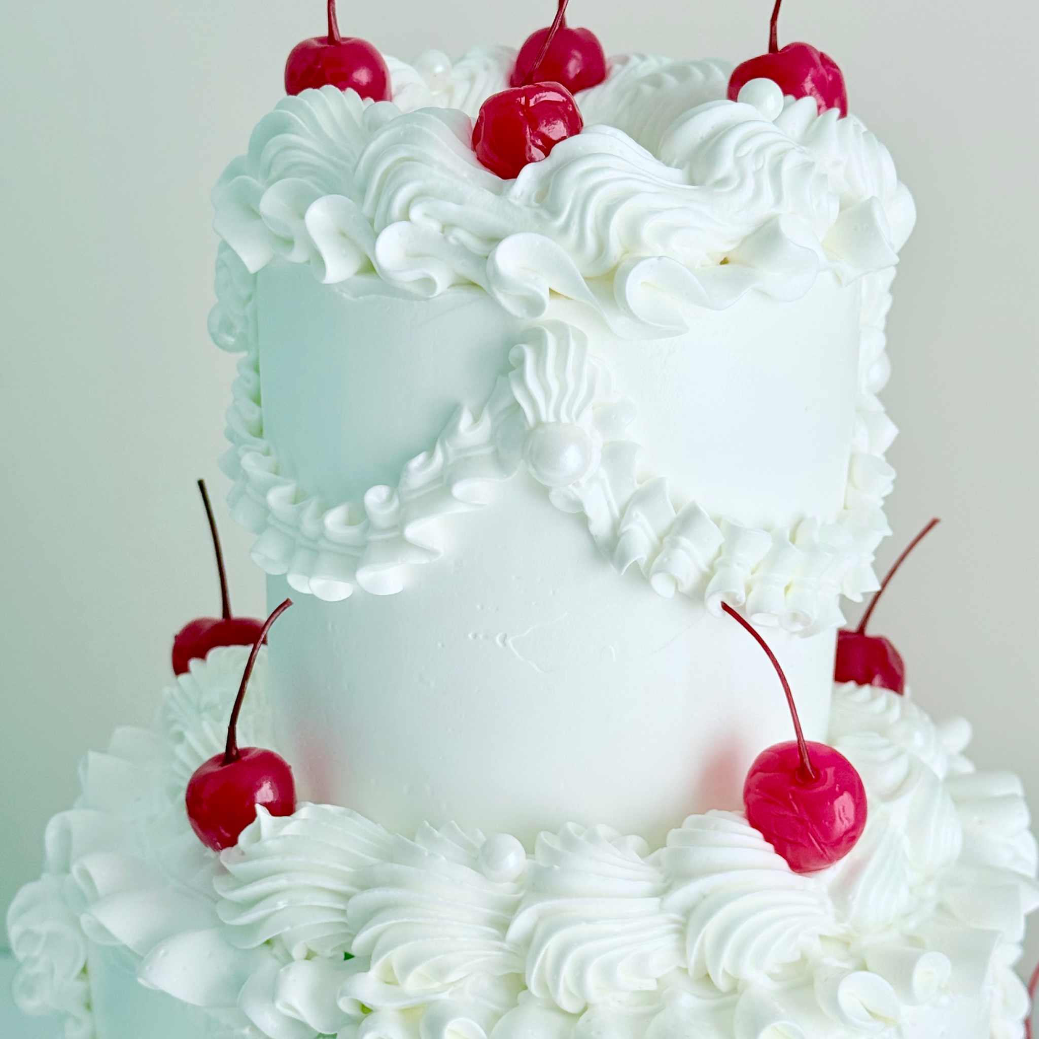 Vintage Two Tier Wedding Cake - Cake Choice