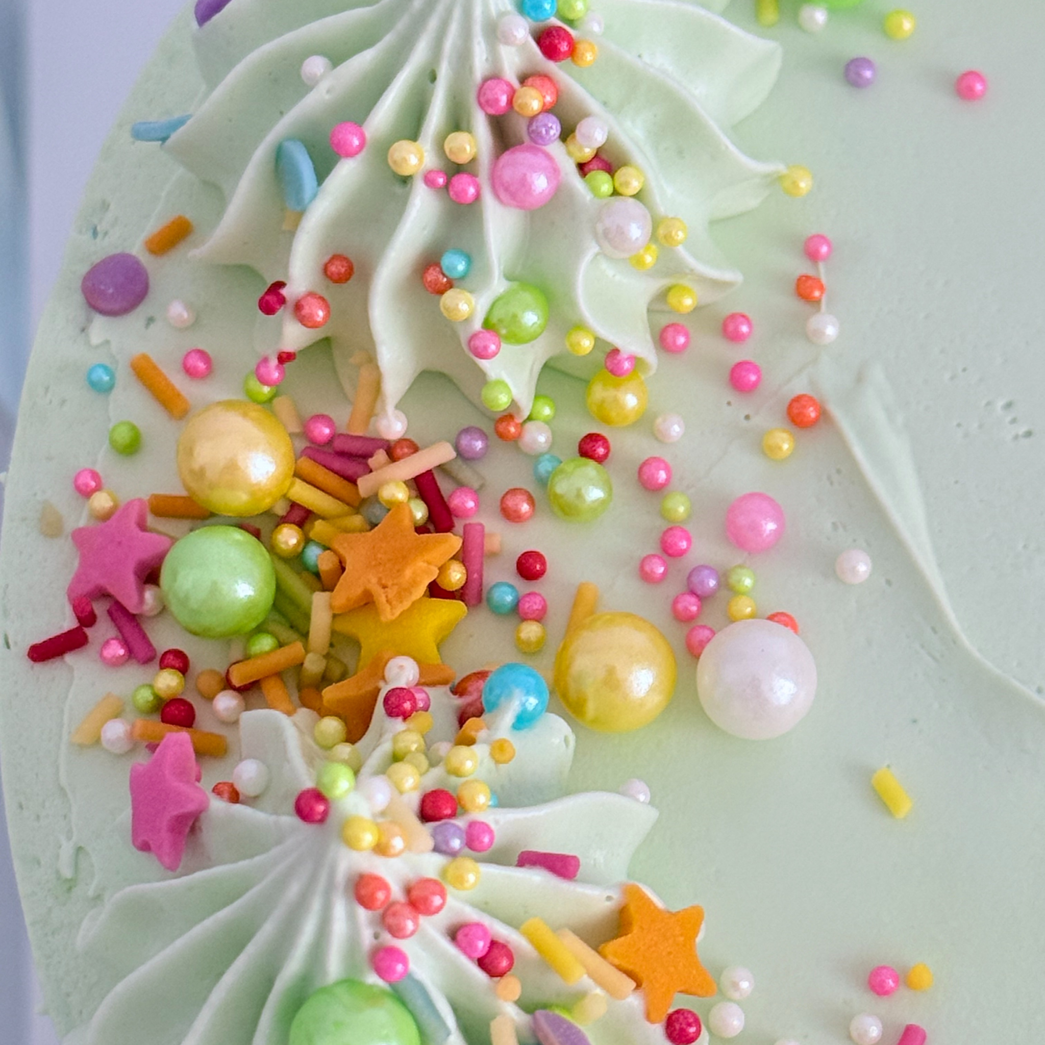 Mint Green Birthday Cake - Cake Choice