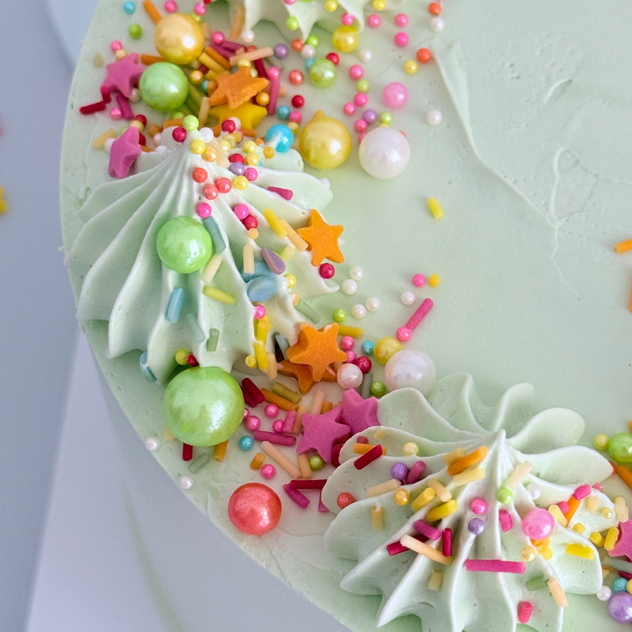 Mint Green Birthday Cake - Cake Choice