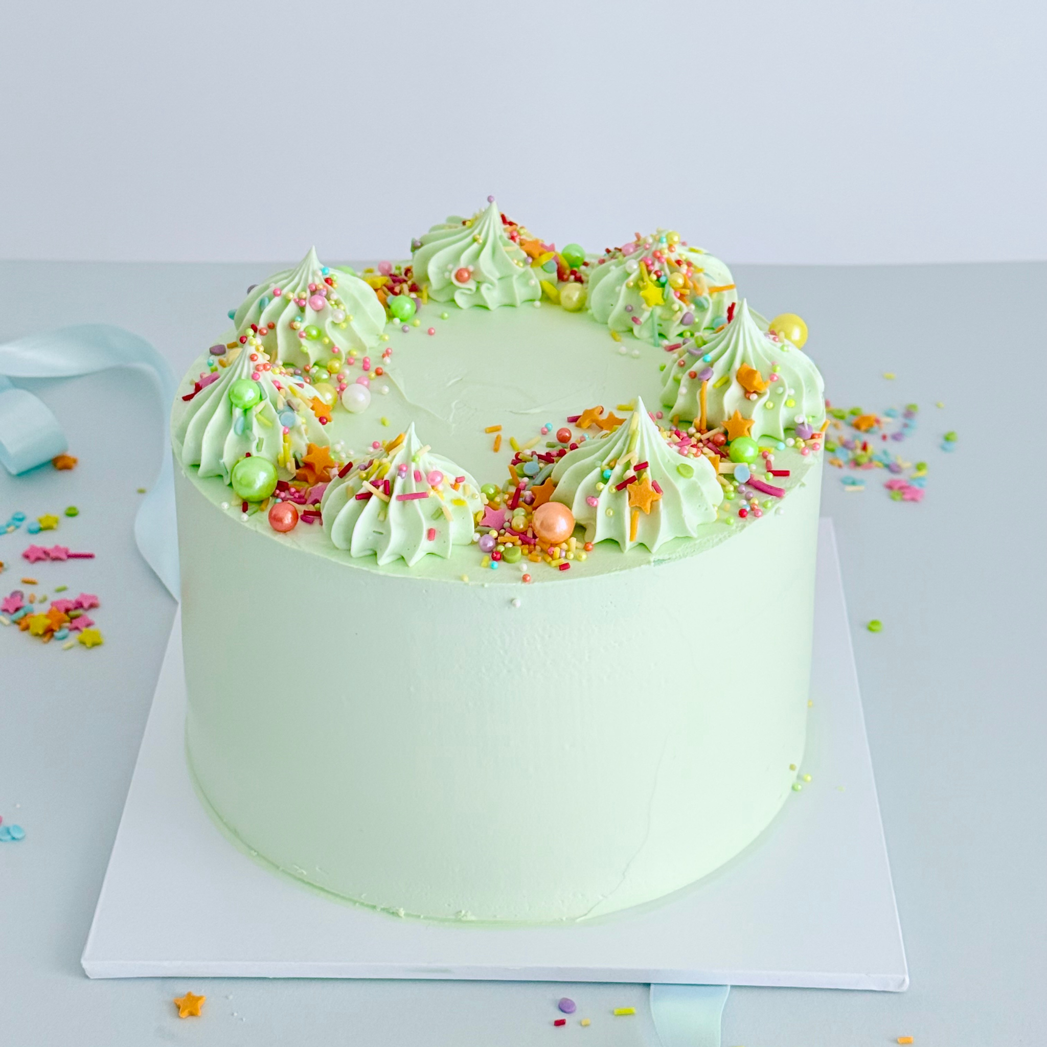 Mint Green Birthday Cake - Cake Choice