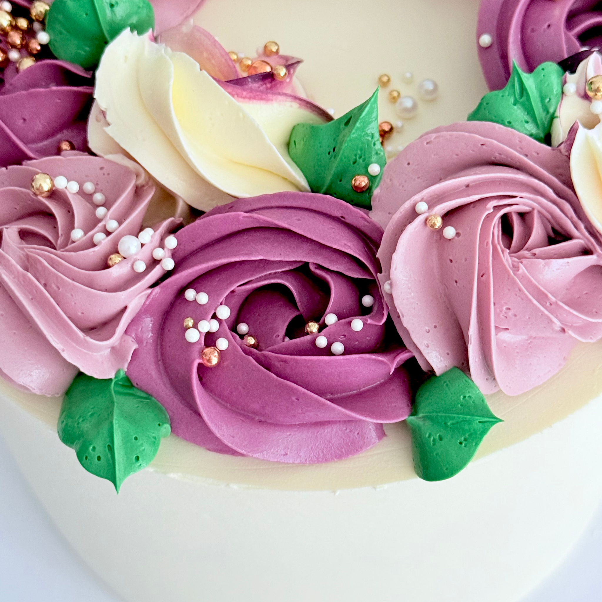 Purple Rose Cake - - Cake Choice