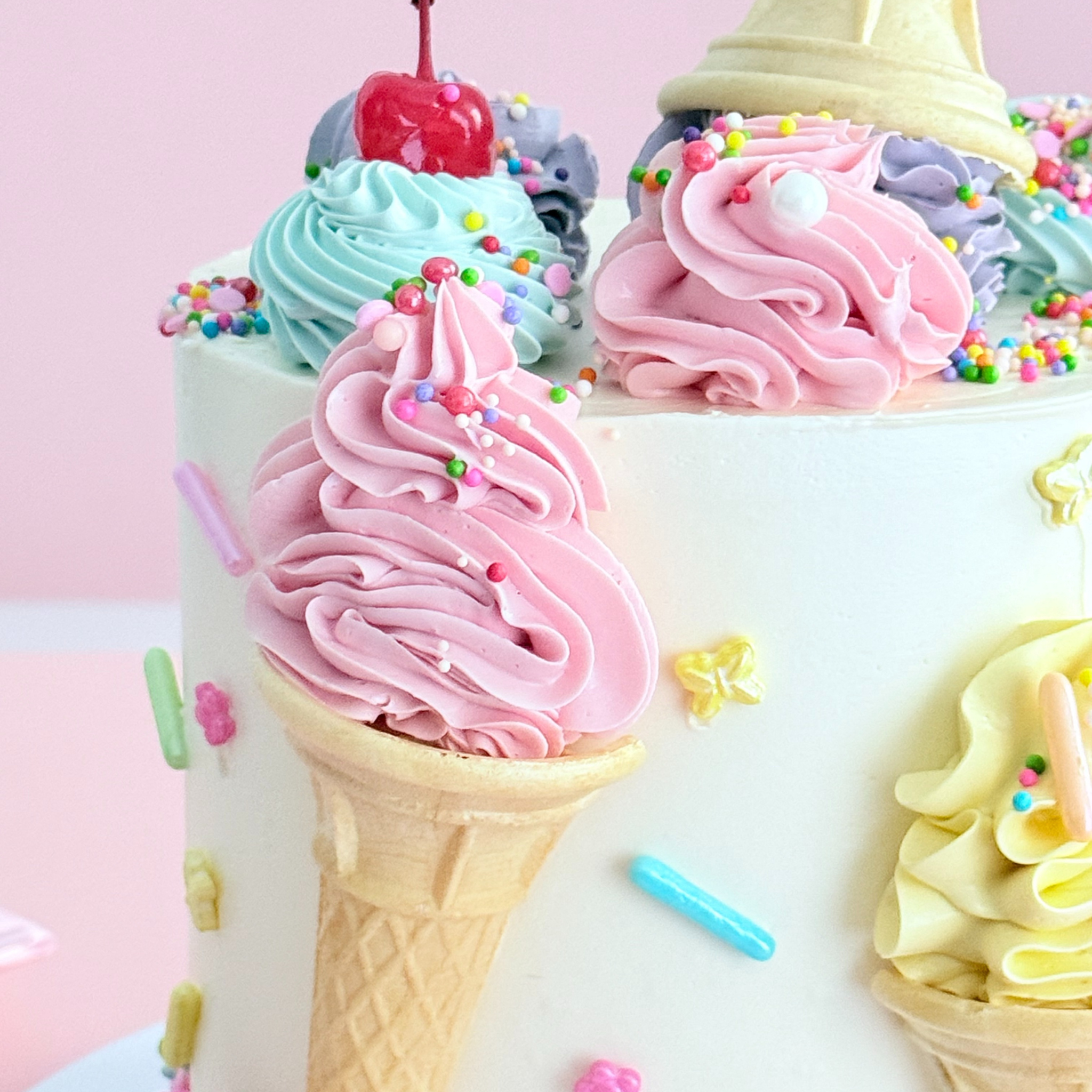Ice Cream Party Cake - - Cake Choice
