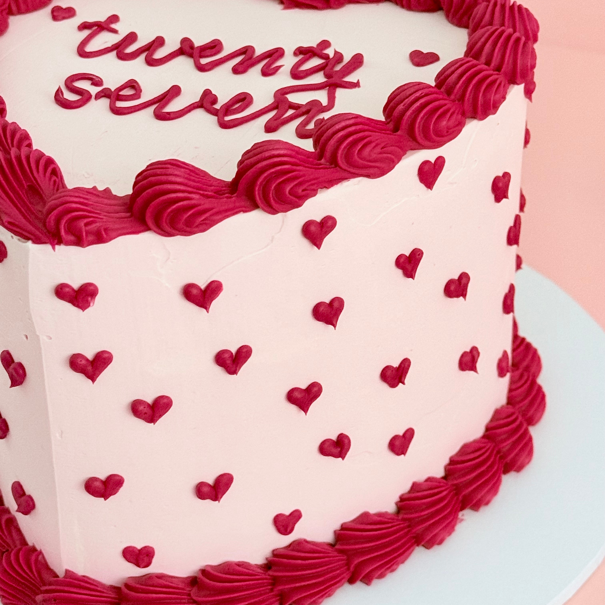 Red Heart Cake - - Cake Choice