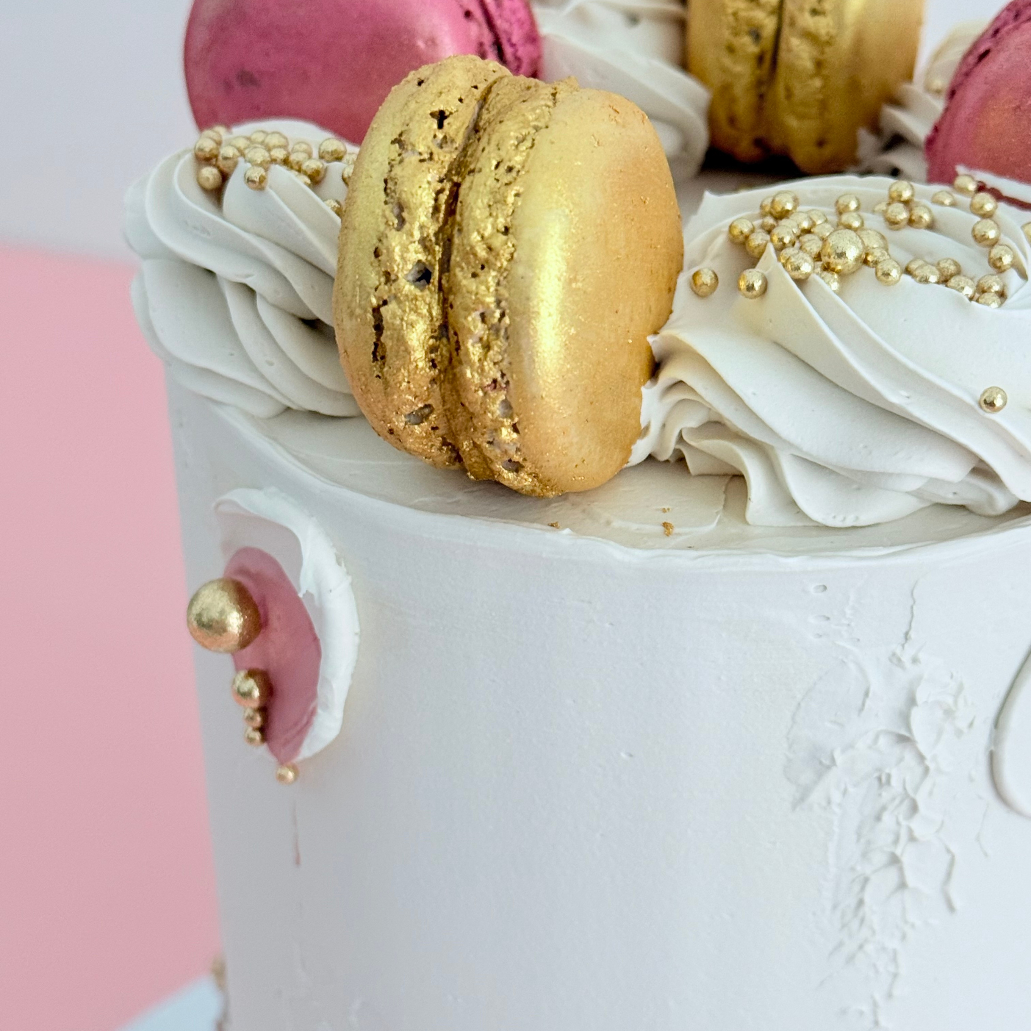 Elegant Macarons Cake - - Cake Choice