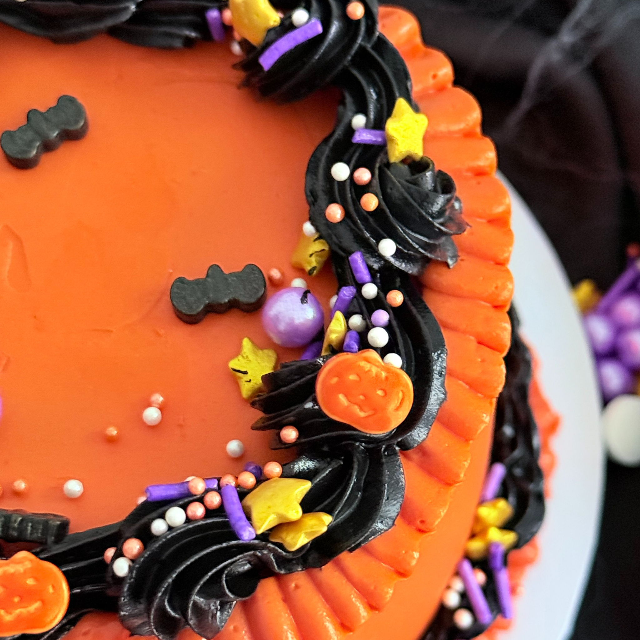 Spooky Pumpkin Cake