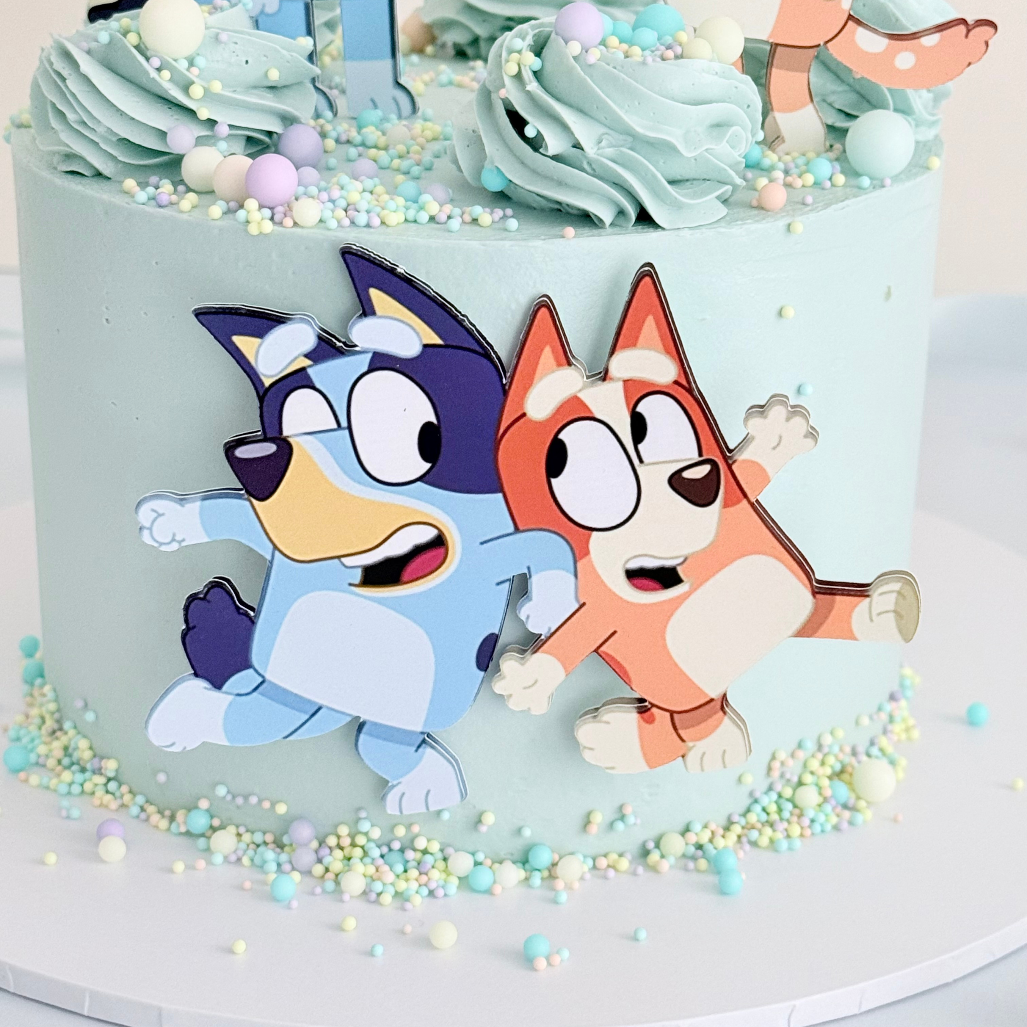 Bluey Themed Cake - - Cake Choice