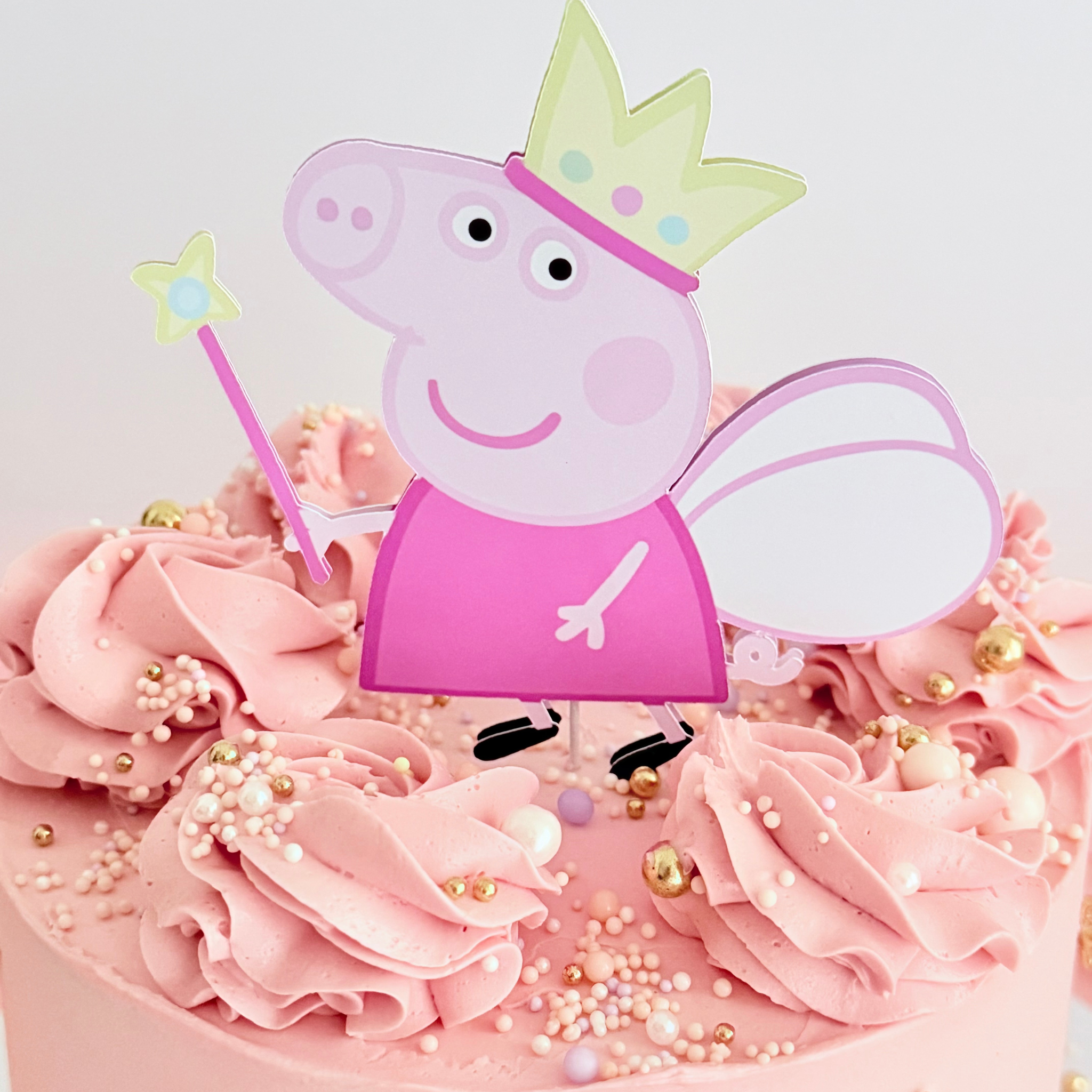 Peppa Pig Princess Cake - - Cake Choice
