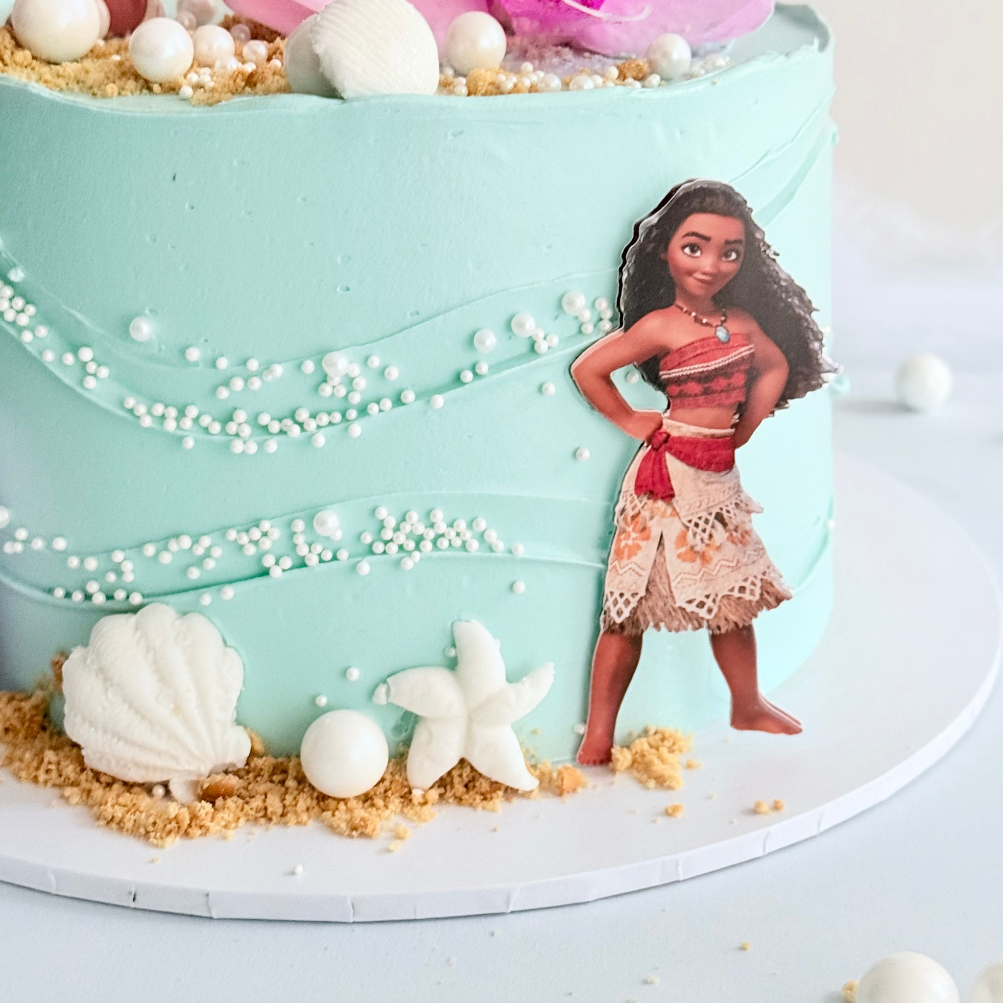 Moana Themed Cake