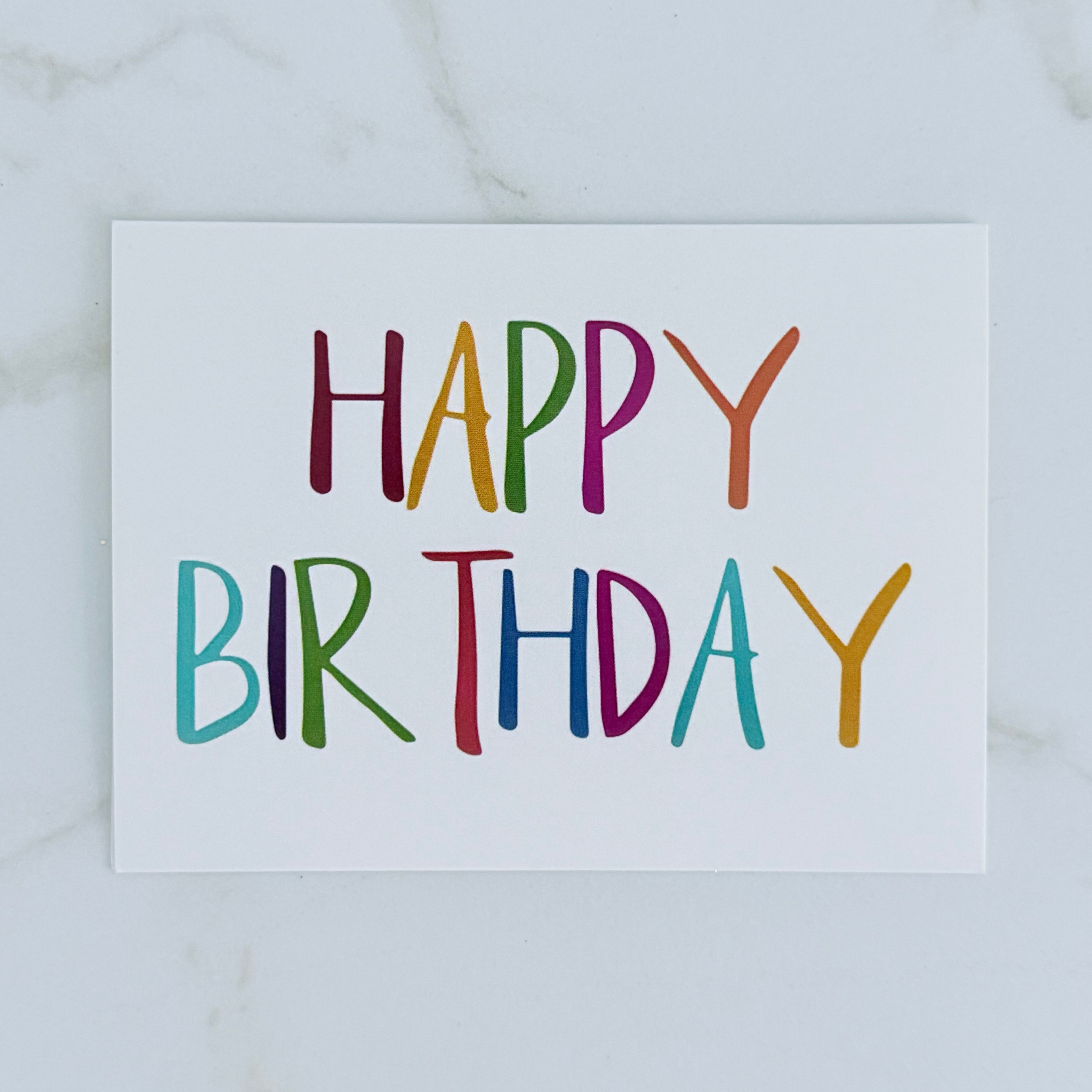Birthday Card - - Cake Choice