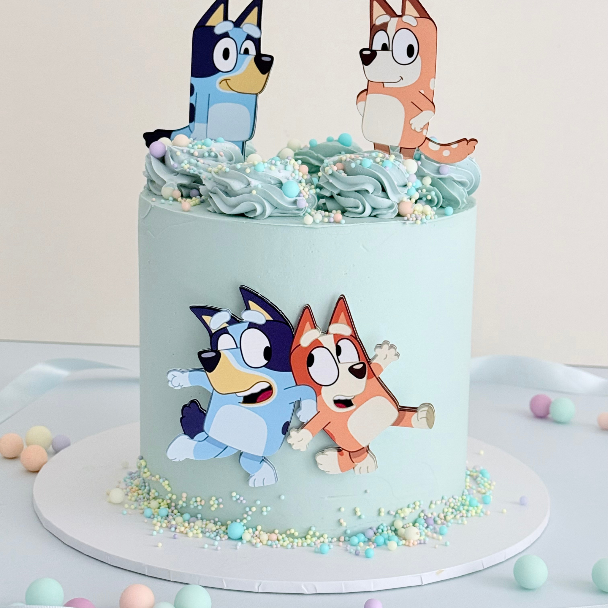 Bluey Tall Cake - - Cake Choice