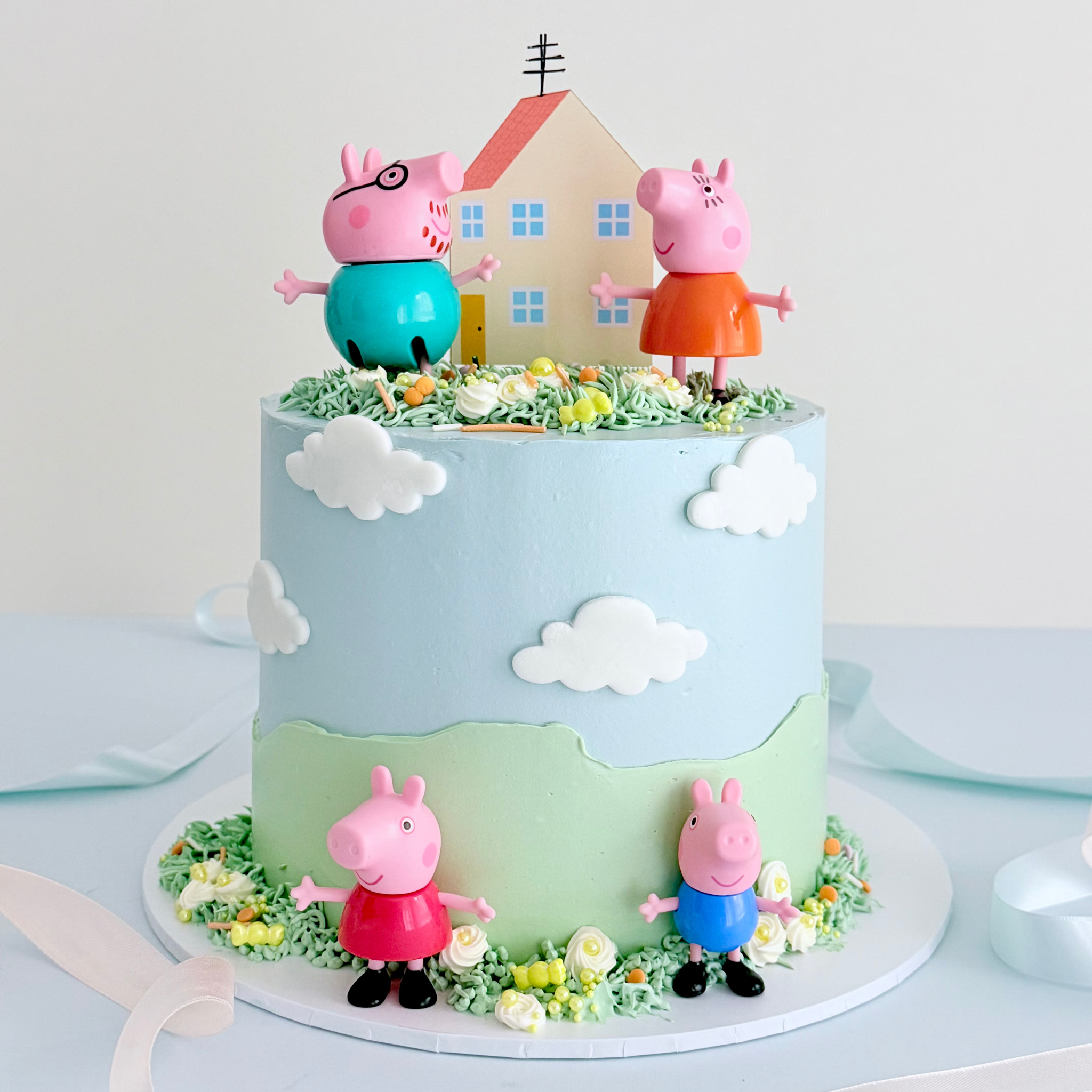 Peppa Pig Tall Cake - - Cake Choice