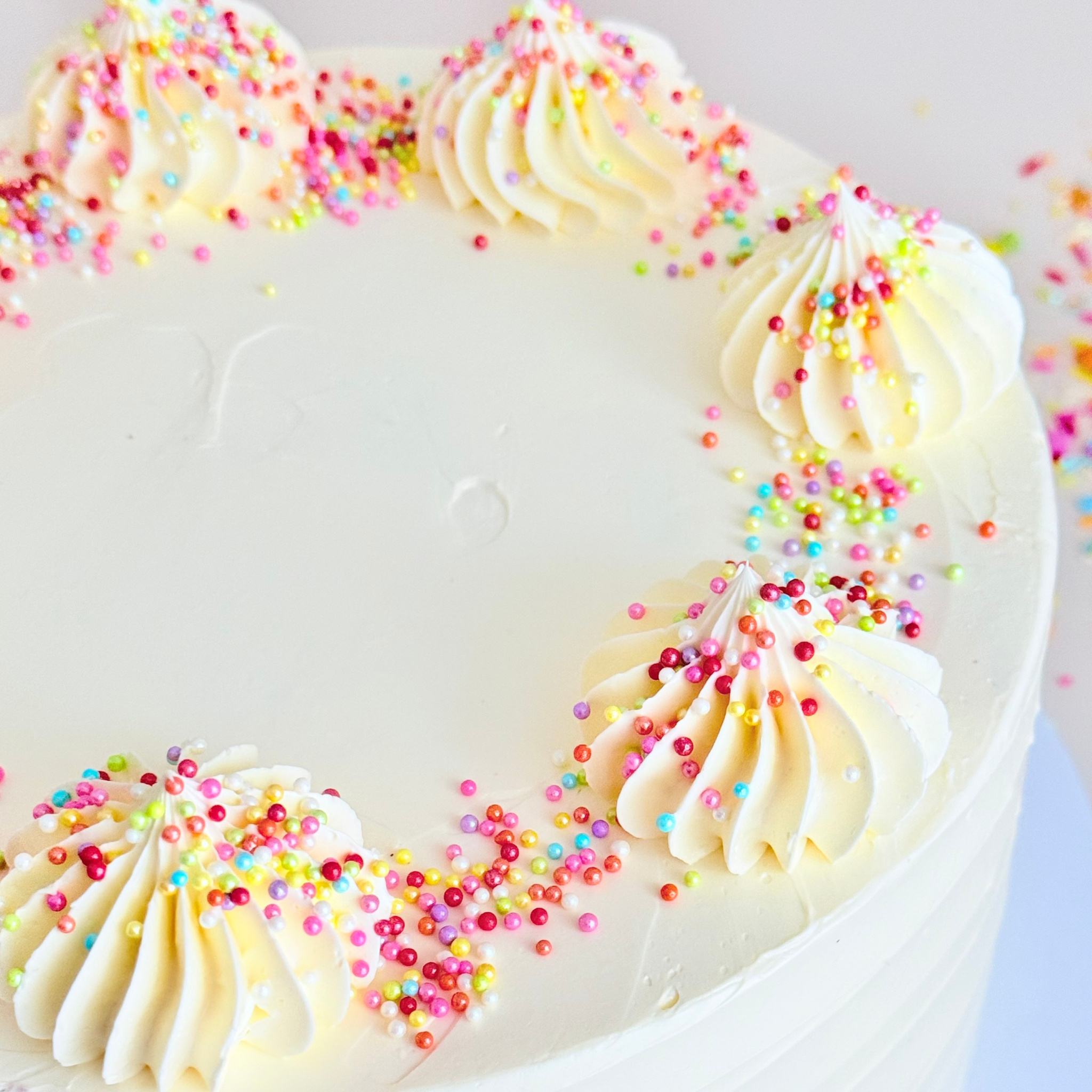 Vegan Vanilla Cake - Cake Choice