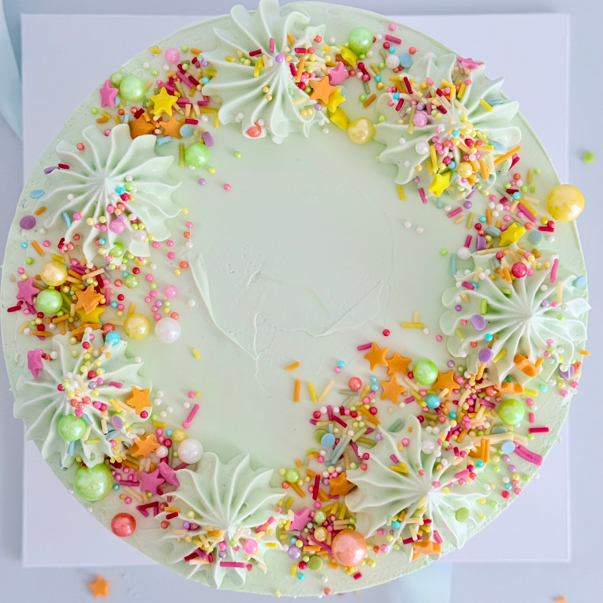 Mint Green Birthday Cake - Cake Choice