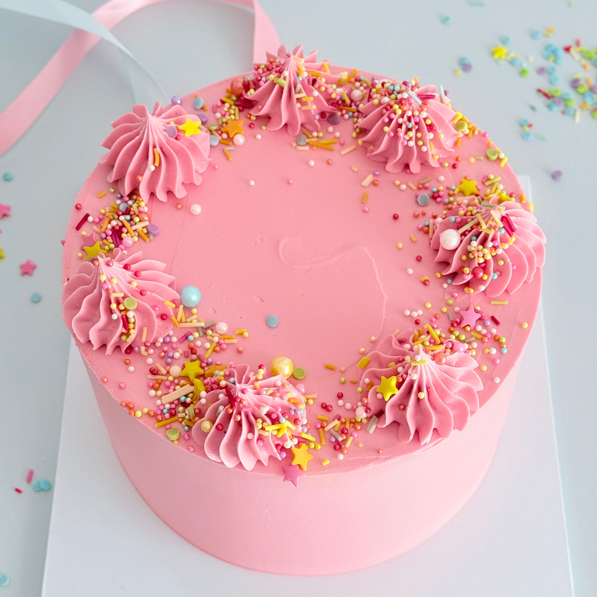 Pink Birthday Cake - Cake Choice