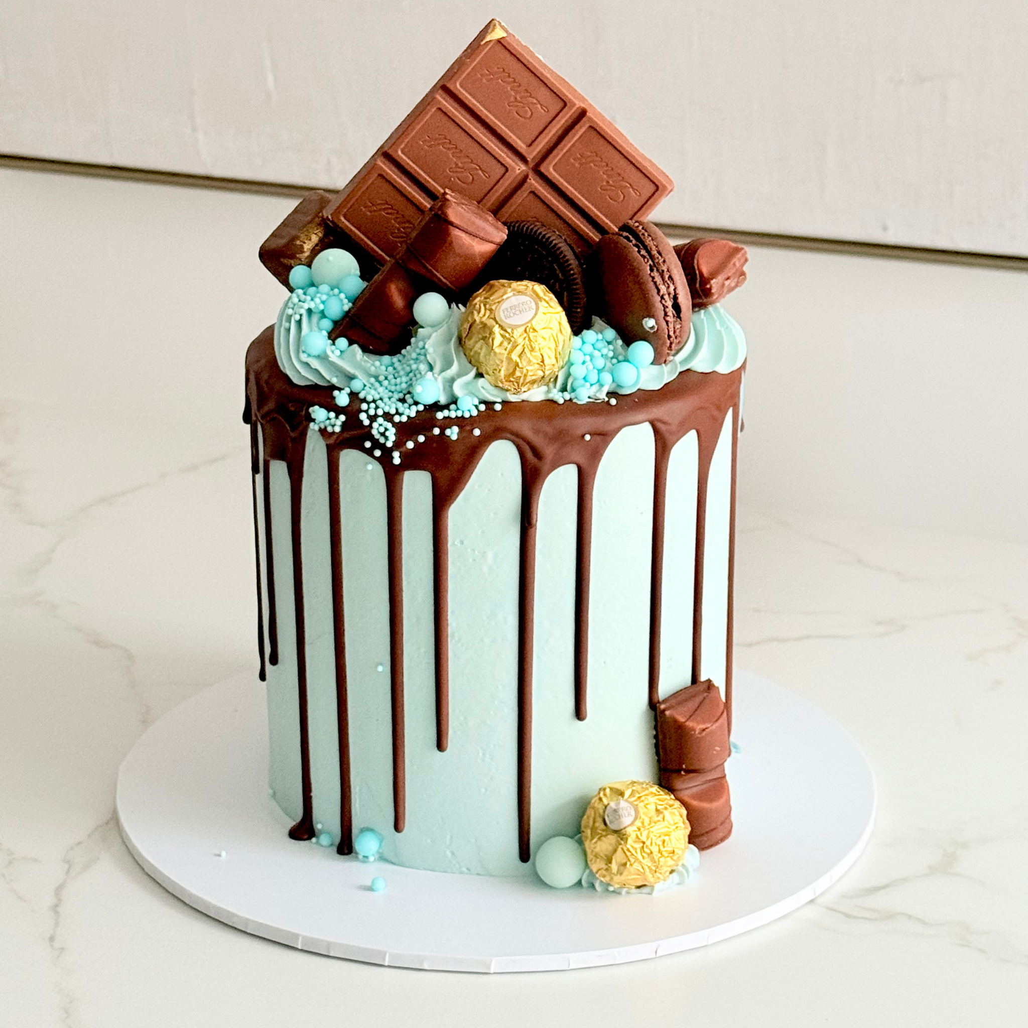 Blue Chocolate Cake - Cake Choice
