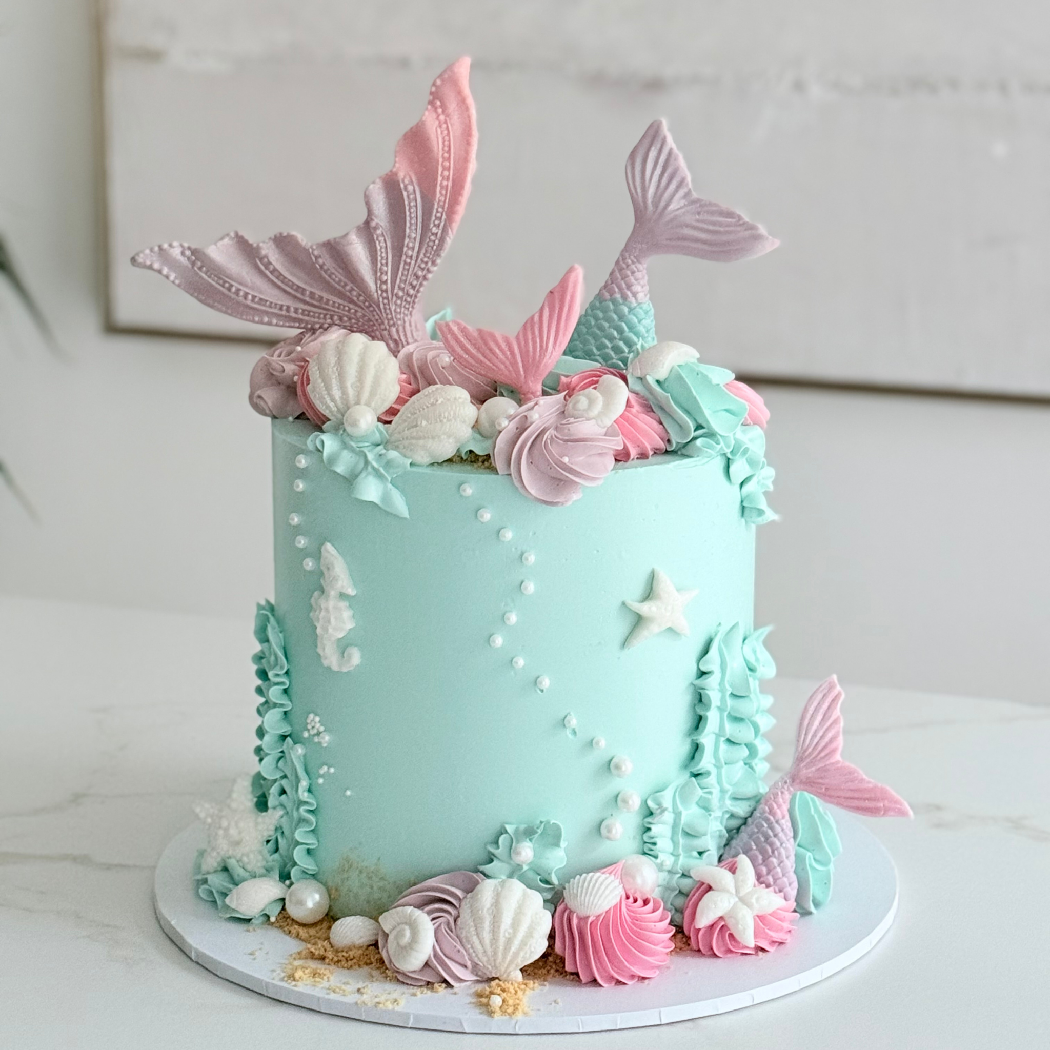 Mermaid Tall Cake - Cake Choice