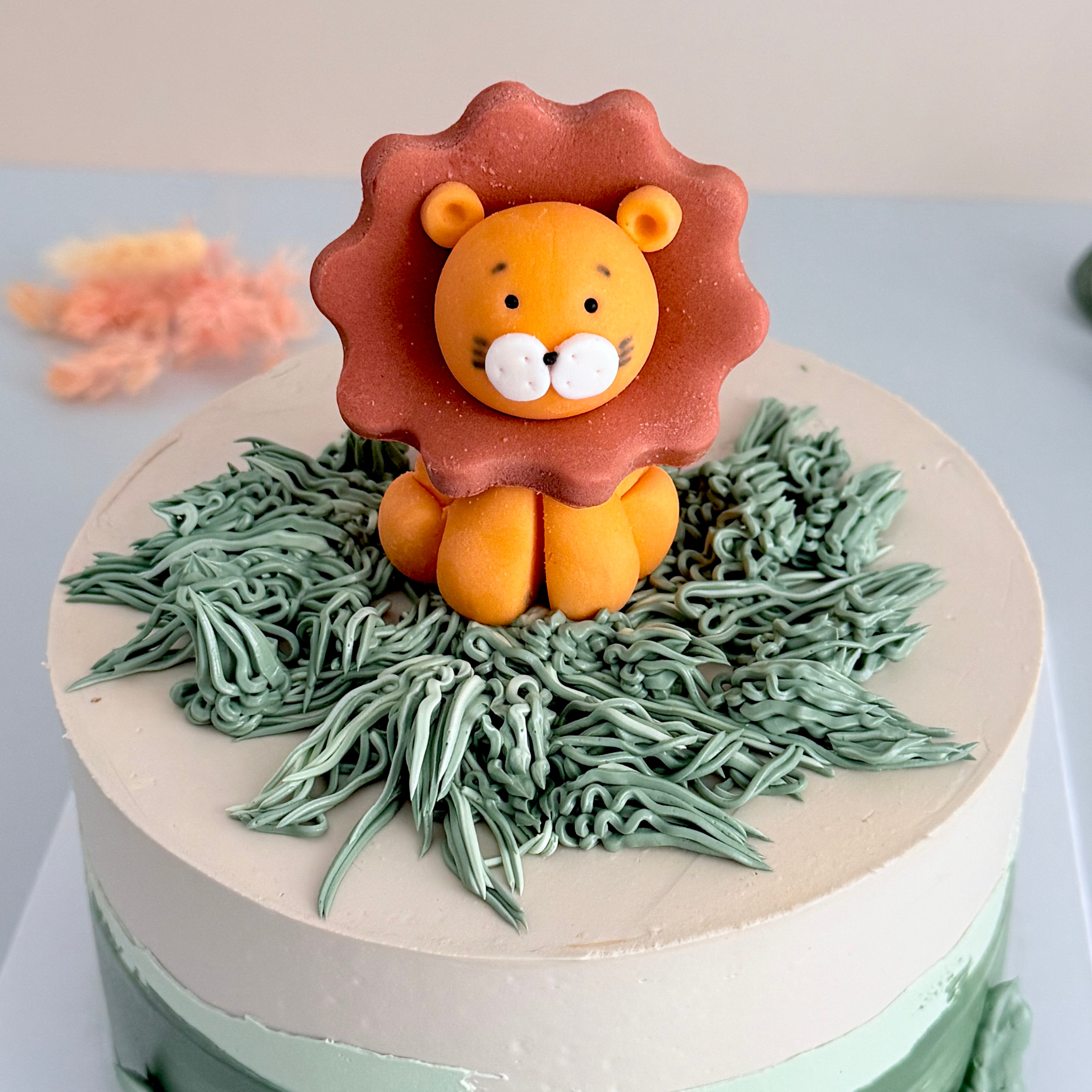 Jungle Lion Cake - Cake Choice