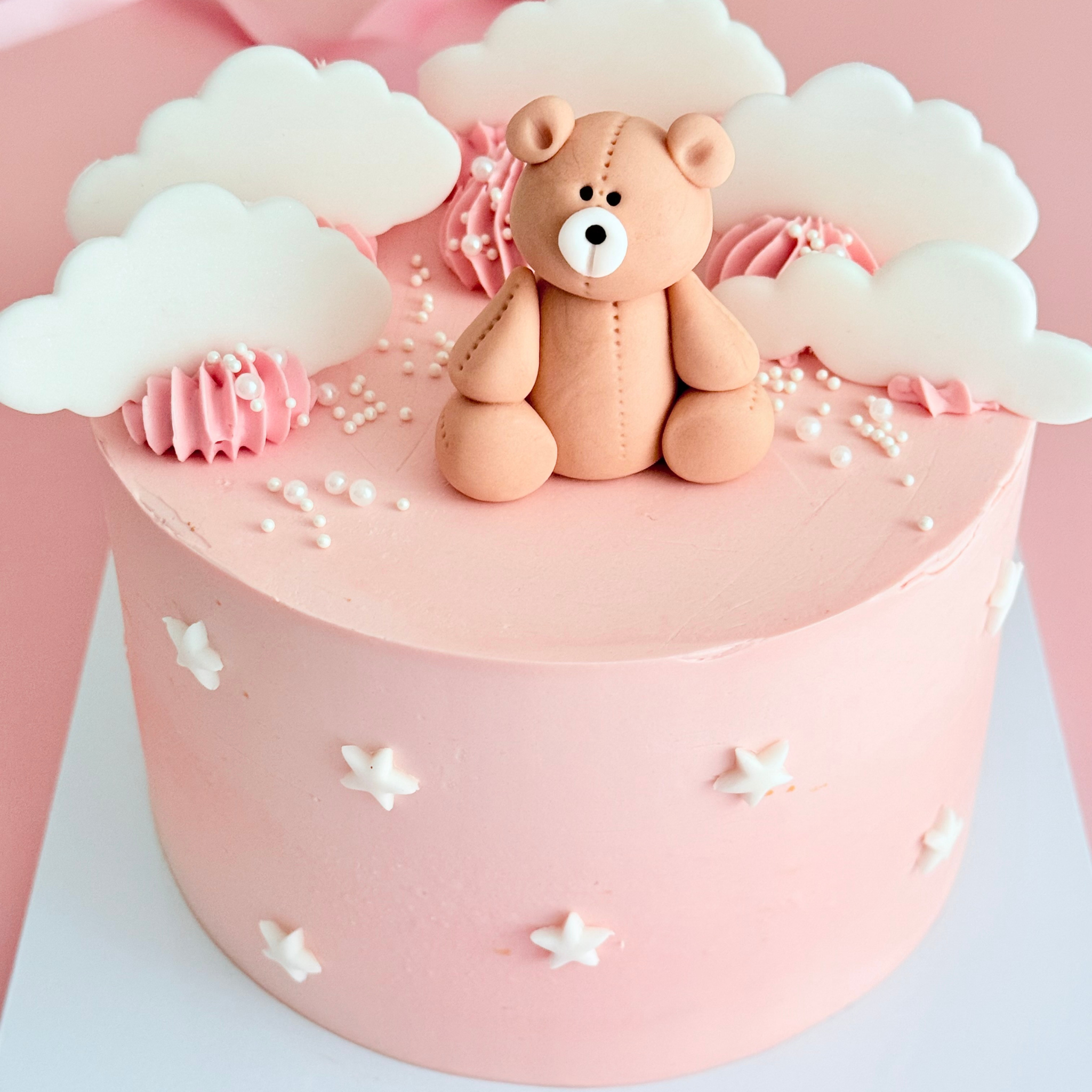 Teddy Bear Pink Cake - Cake Choice