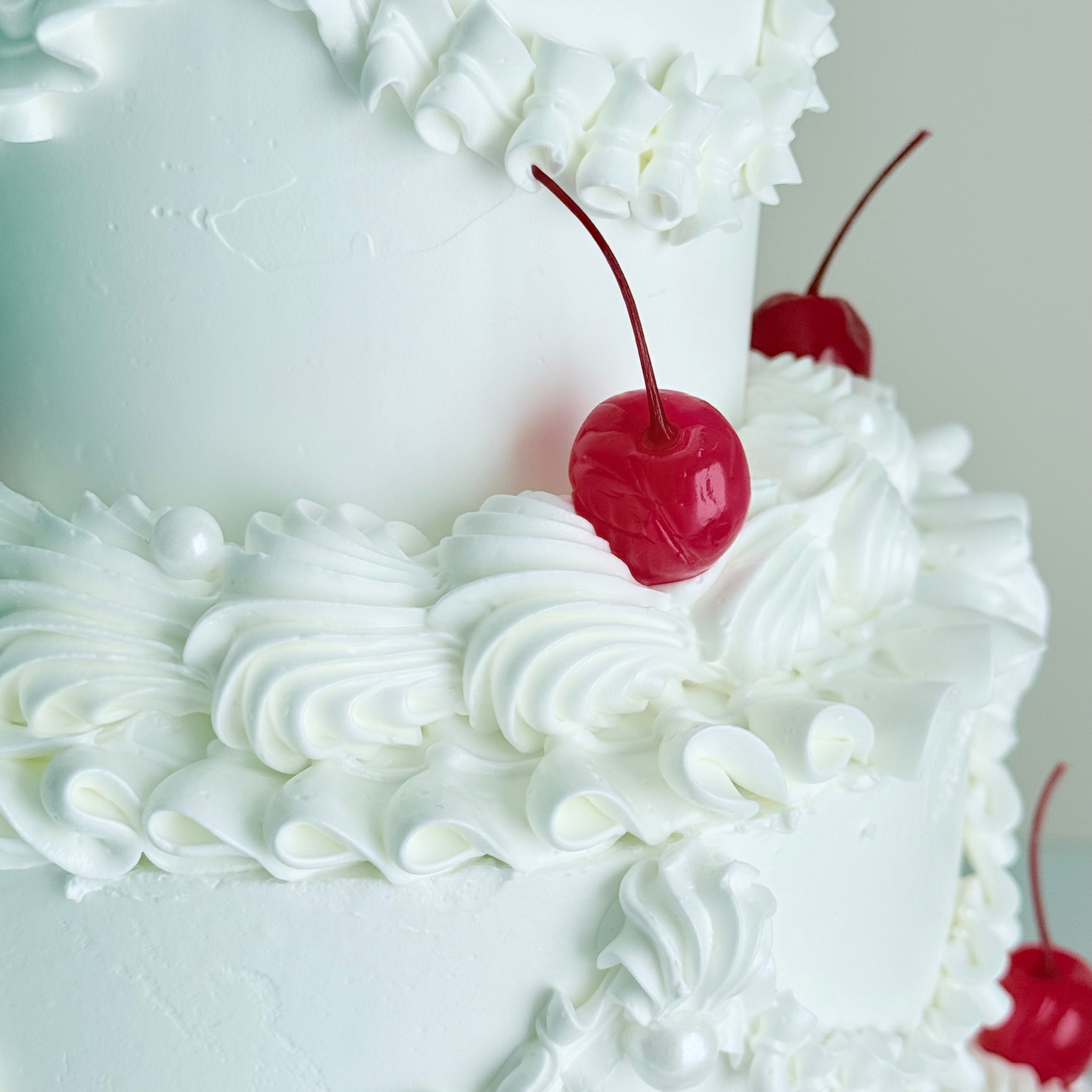 Vintage Two Tier Wedding Cake - Cake Choice