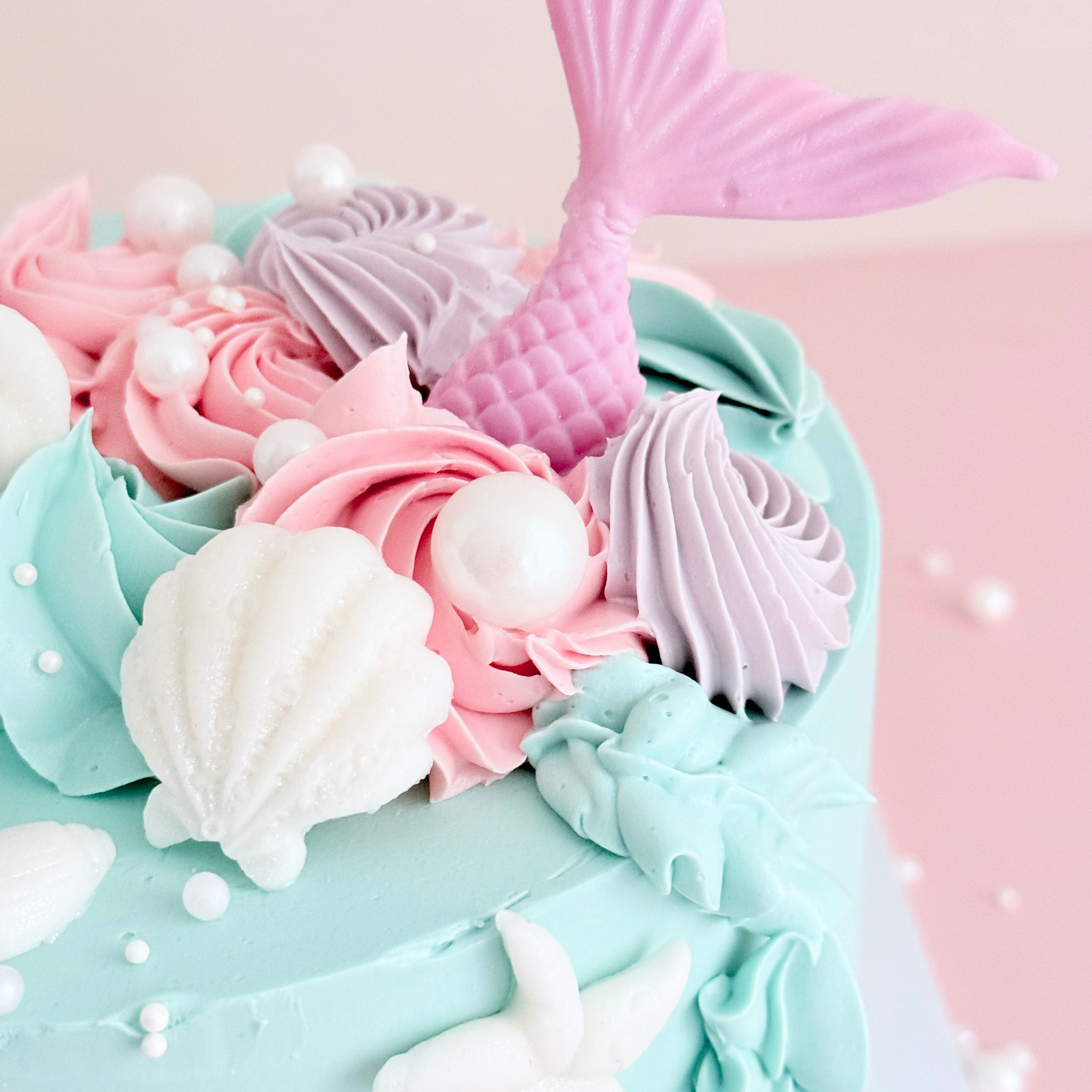 Mermaid Tall Cake - Cake Choice