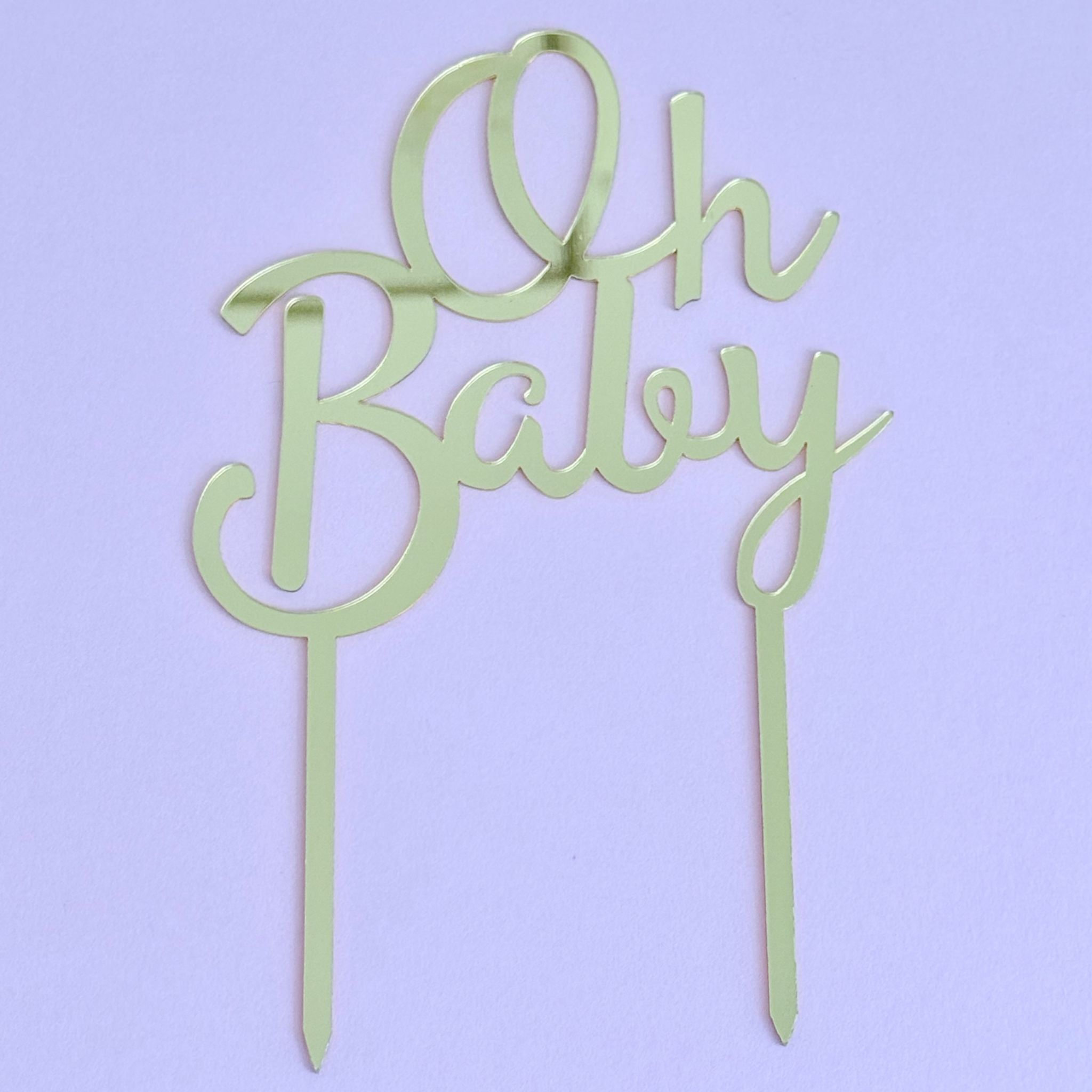 Oh Baby Cake Topper - Cake Choice