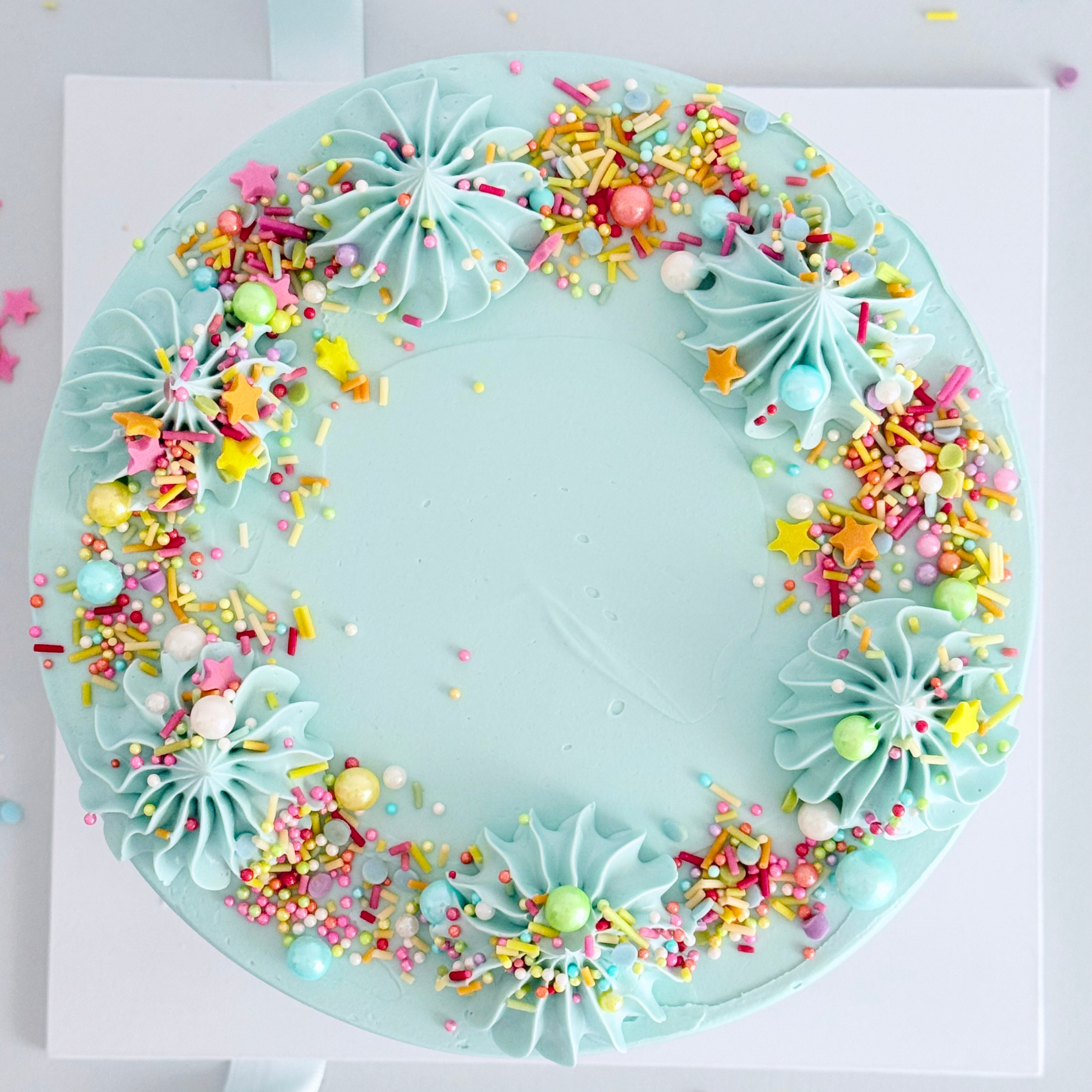 Blue Birthday Cake - Cake Choice