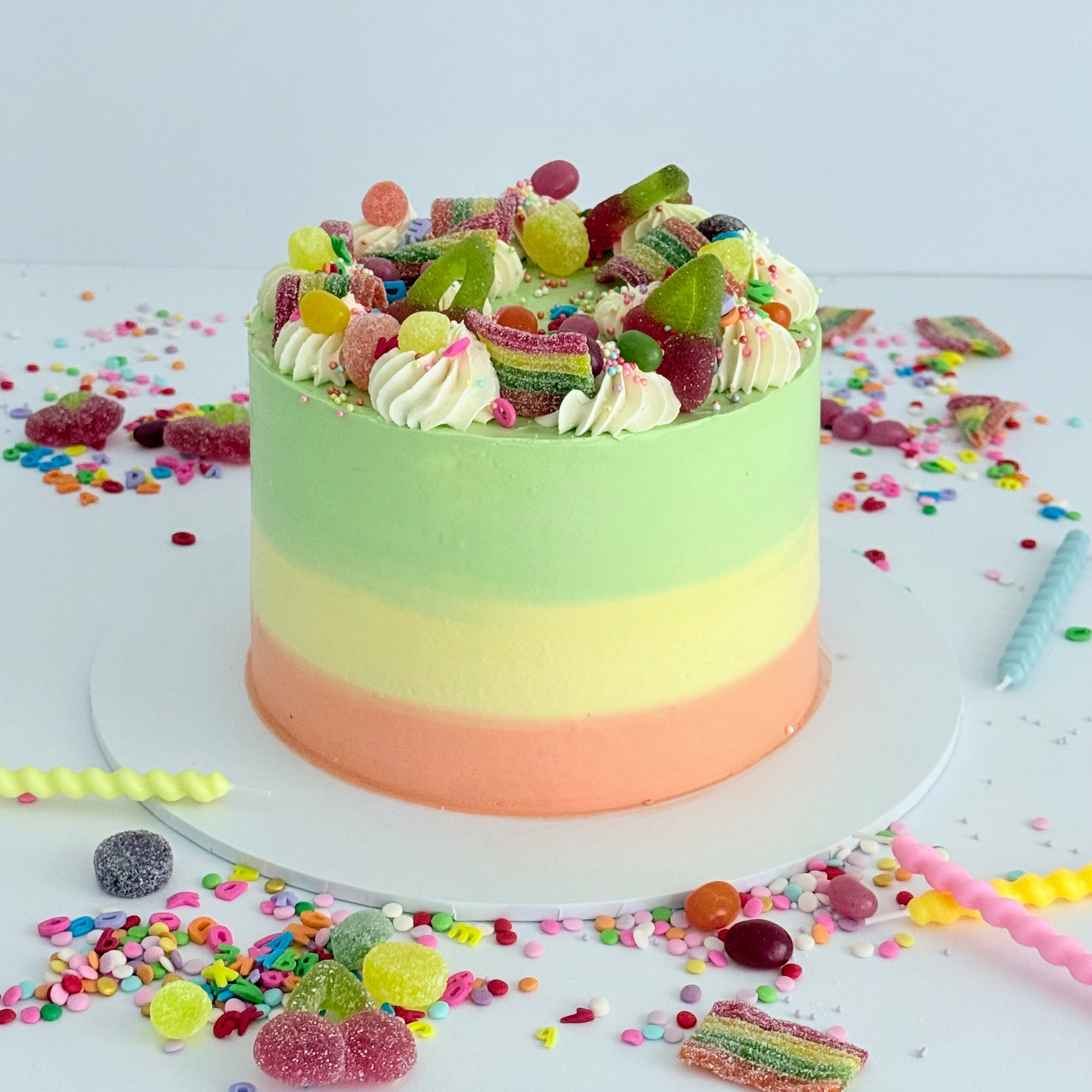 Rainbow Birthday Cake -  - Cake Choice