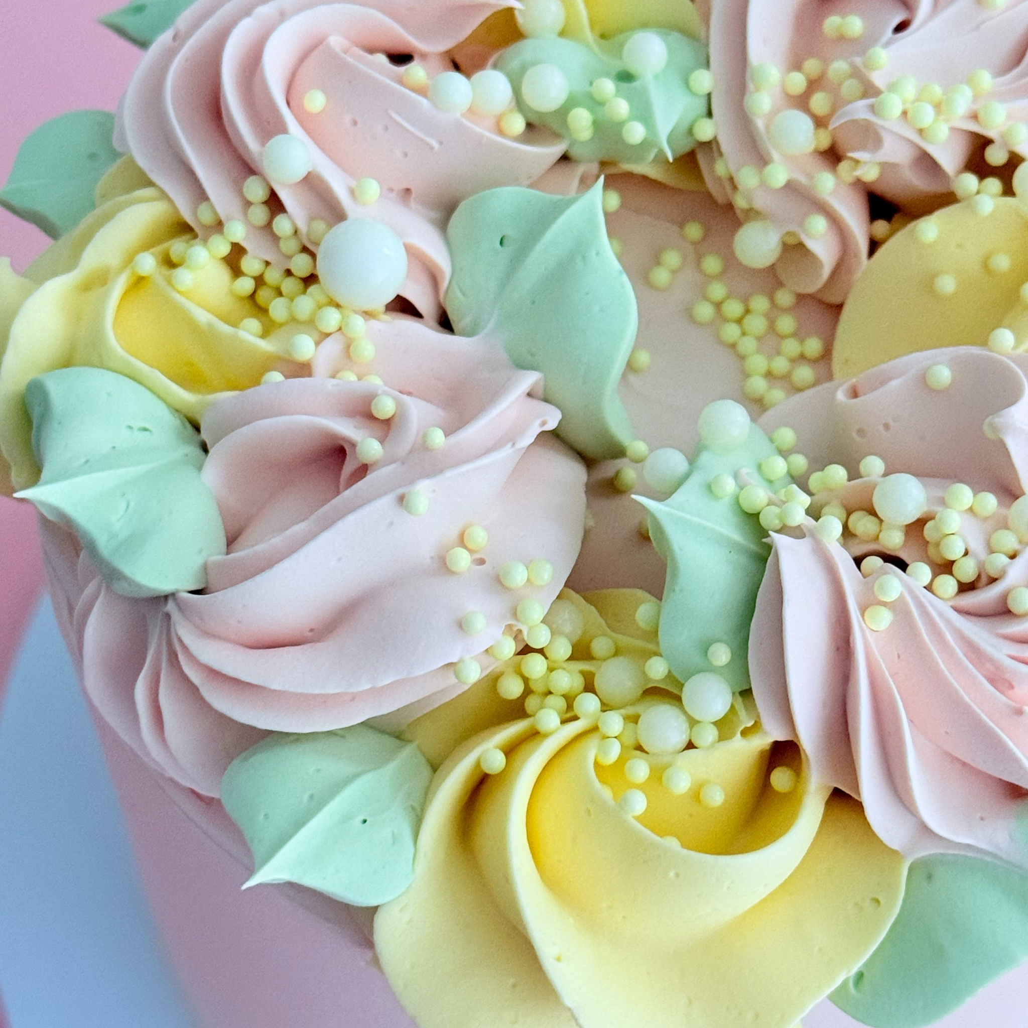 Pink Rose Cake -  - Cake Choice