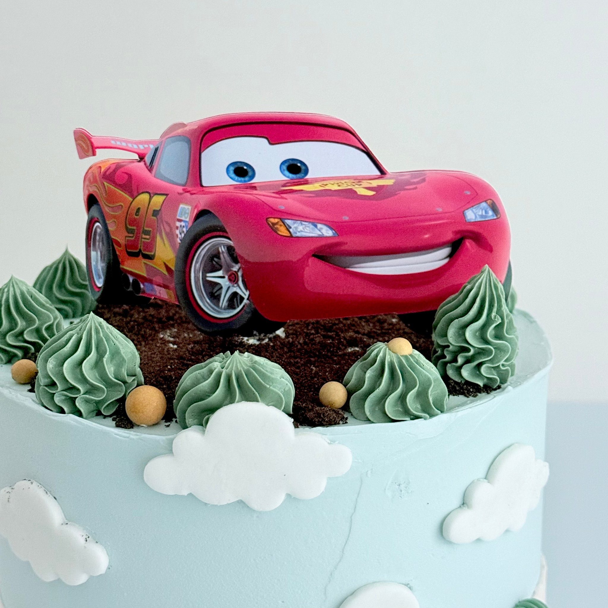 Cars Themed Tall Cake -  - Cake Choice