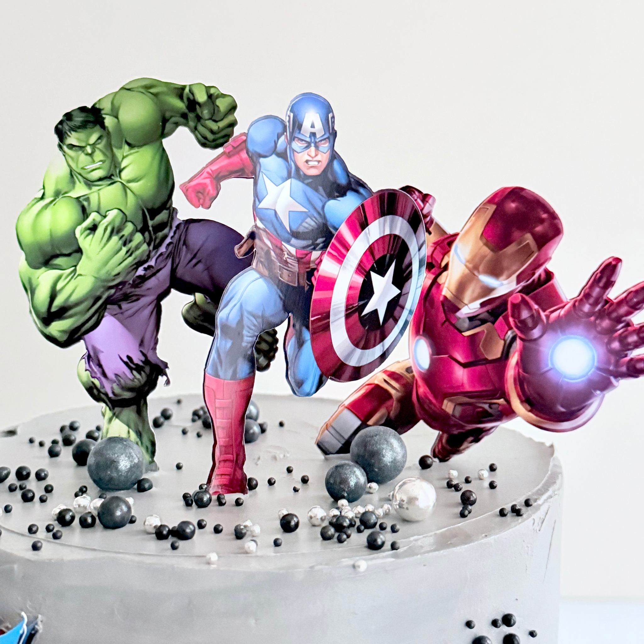 Superhero Themed Cake