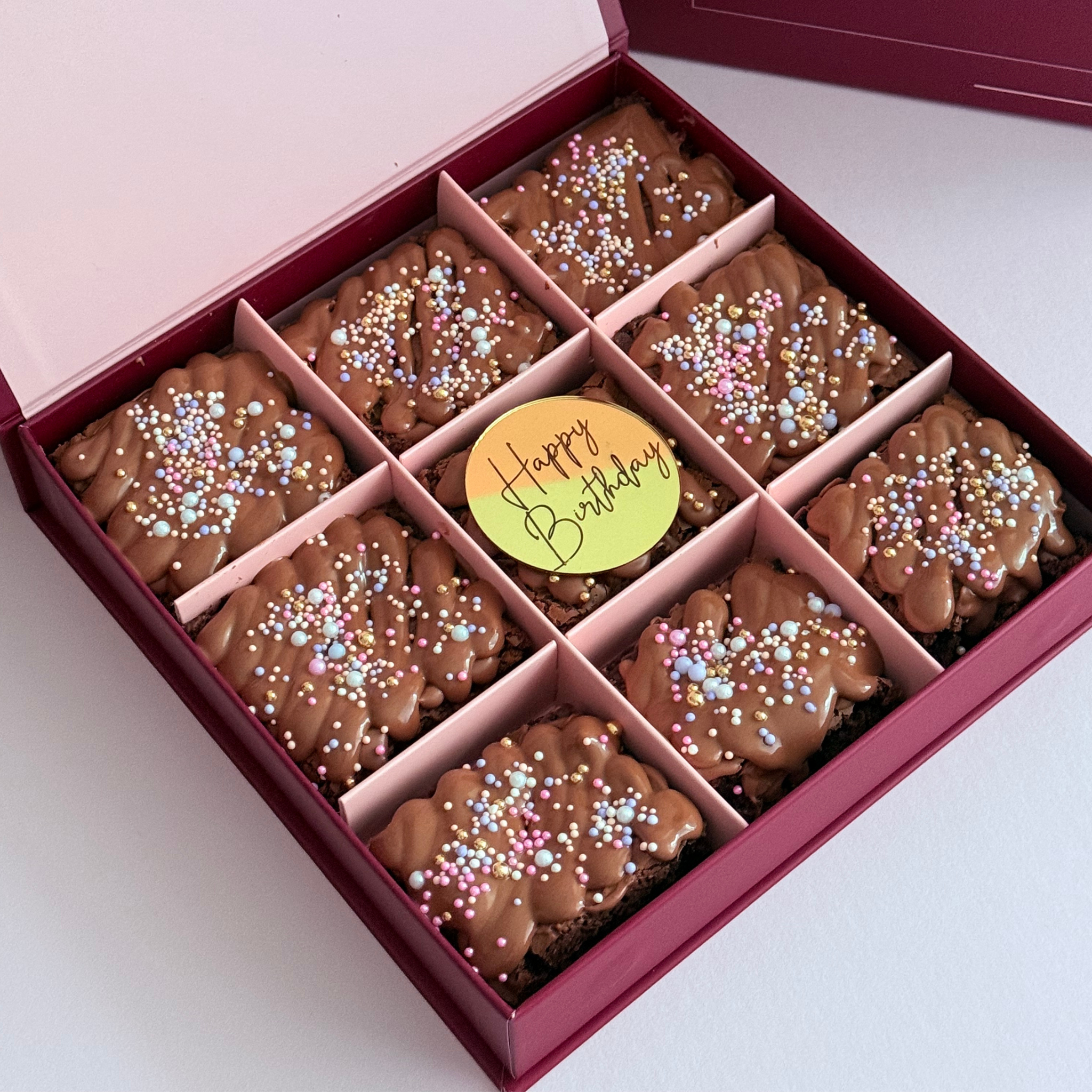 Birthday Brownie Gift Box