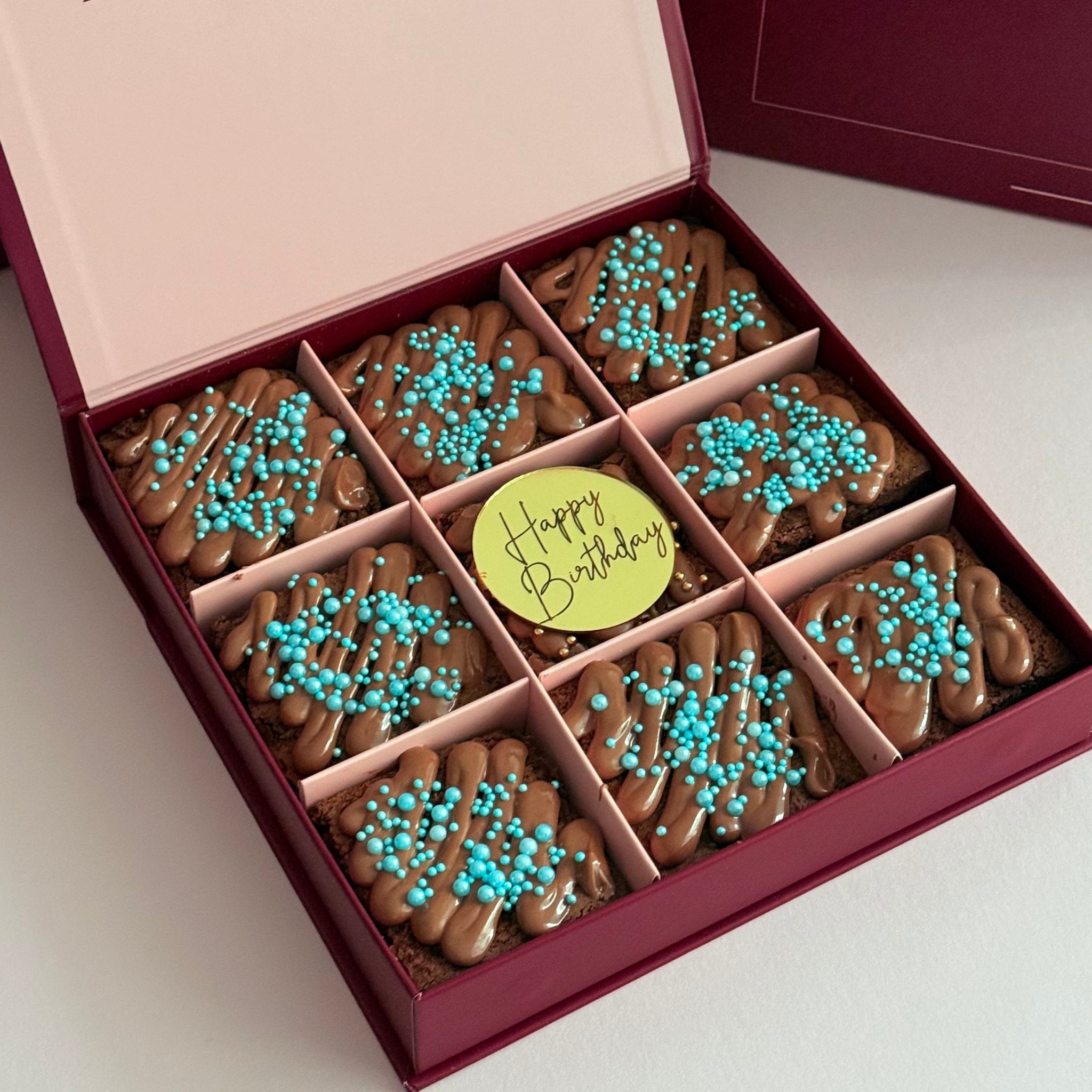 Birthday Brownie Gift Box