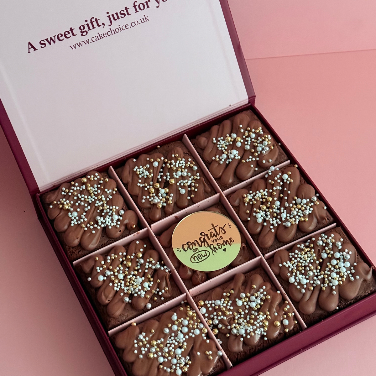 New Home Brownie Gift Box