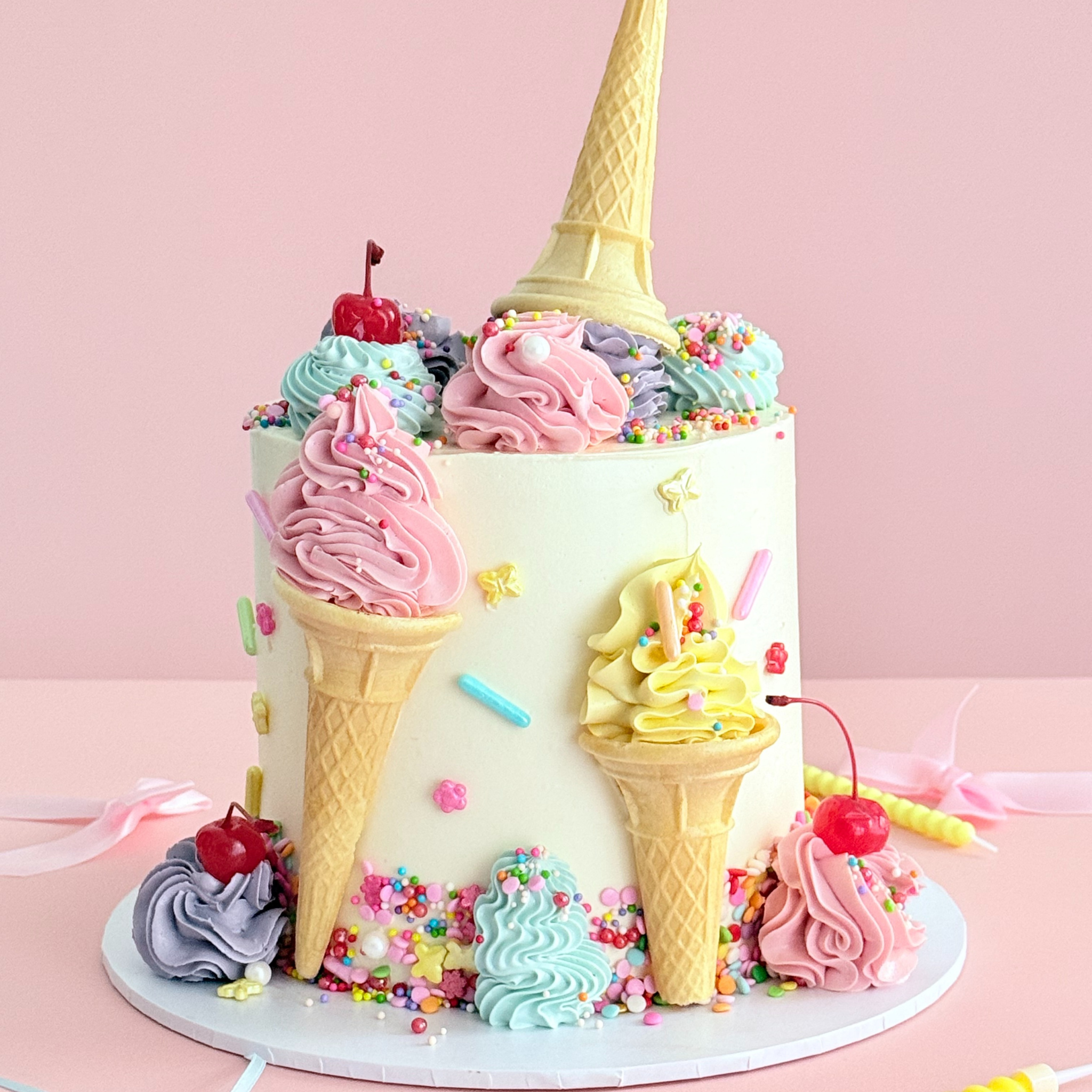 Ice Cream Party Cake -  - Cake Choice
