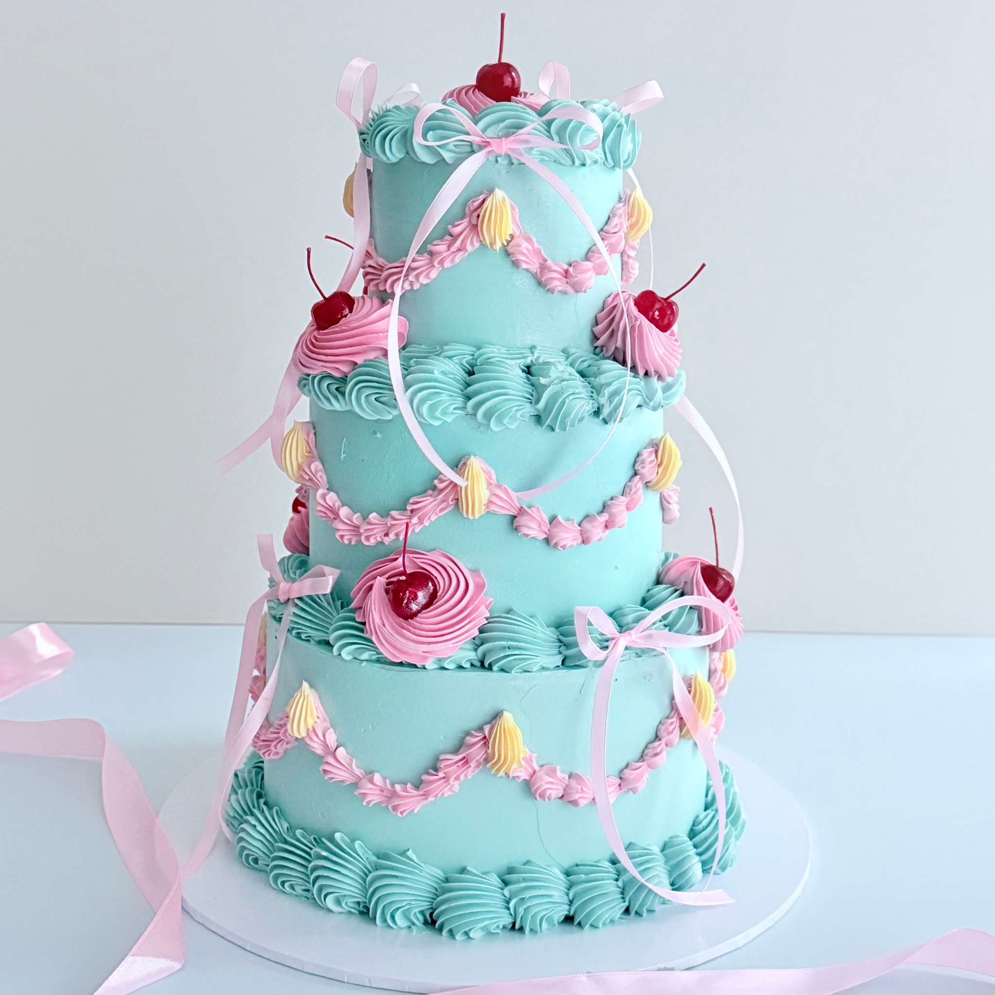 Vintage Tiered Cake -  - Cake Choice