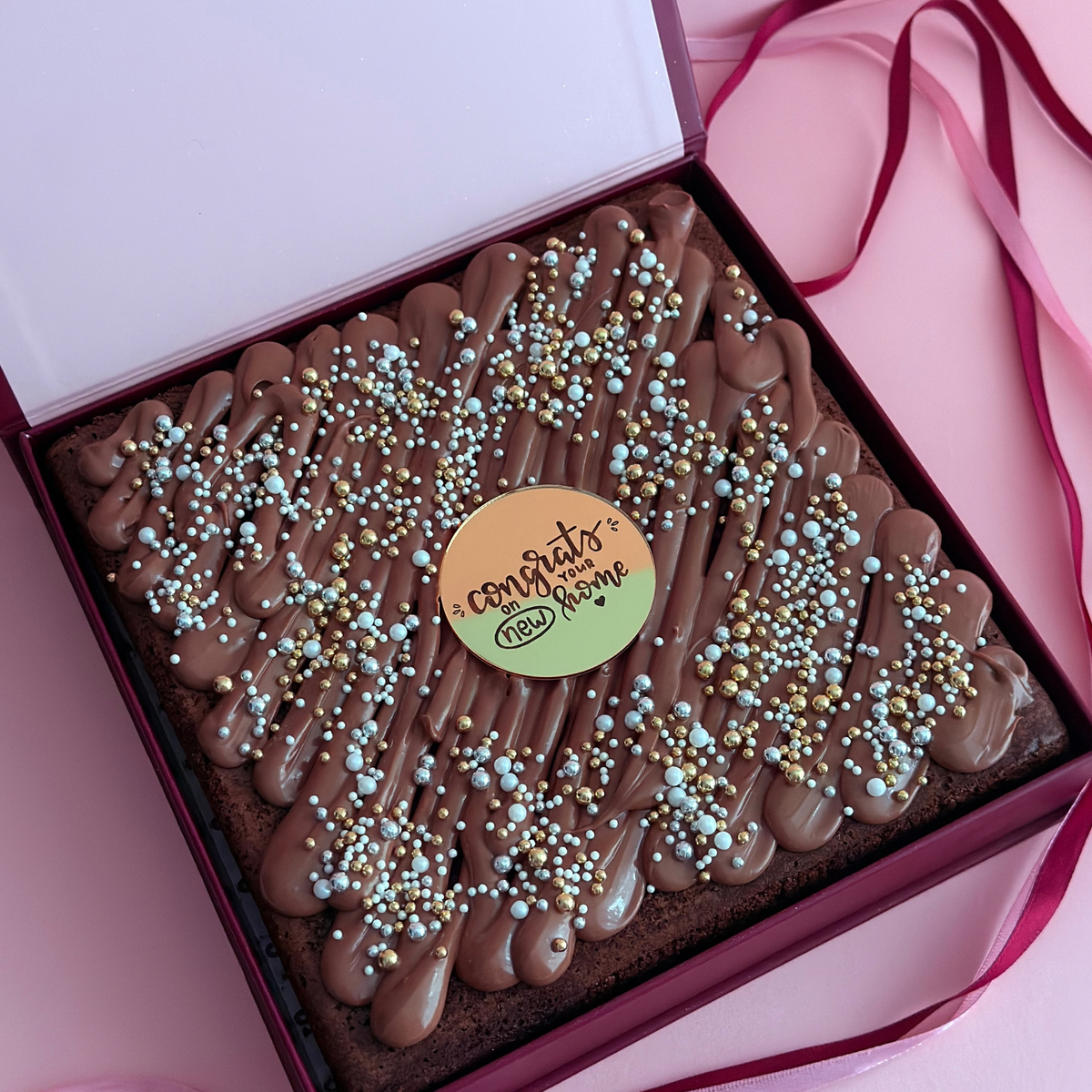 New Home Brownie Gift Box