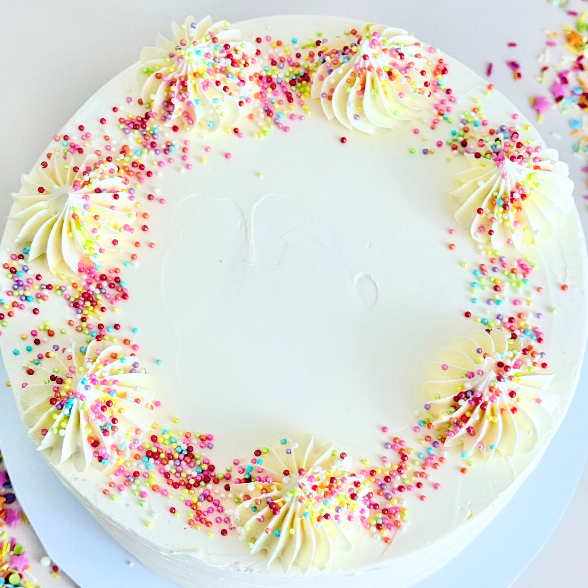 Vegan Vanilla Cake - Cake Choice