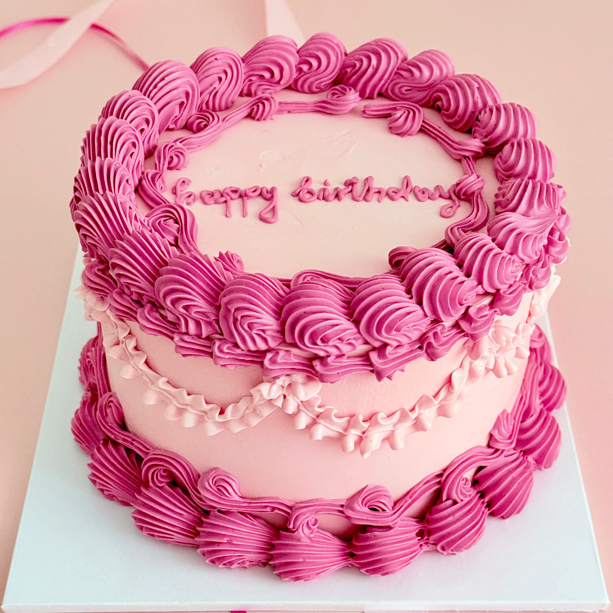 Barbie Pink Vintage Cake - Cake Choice