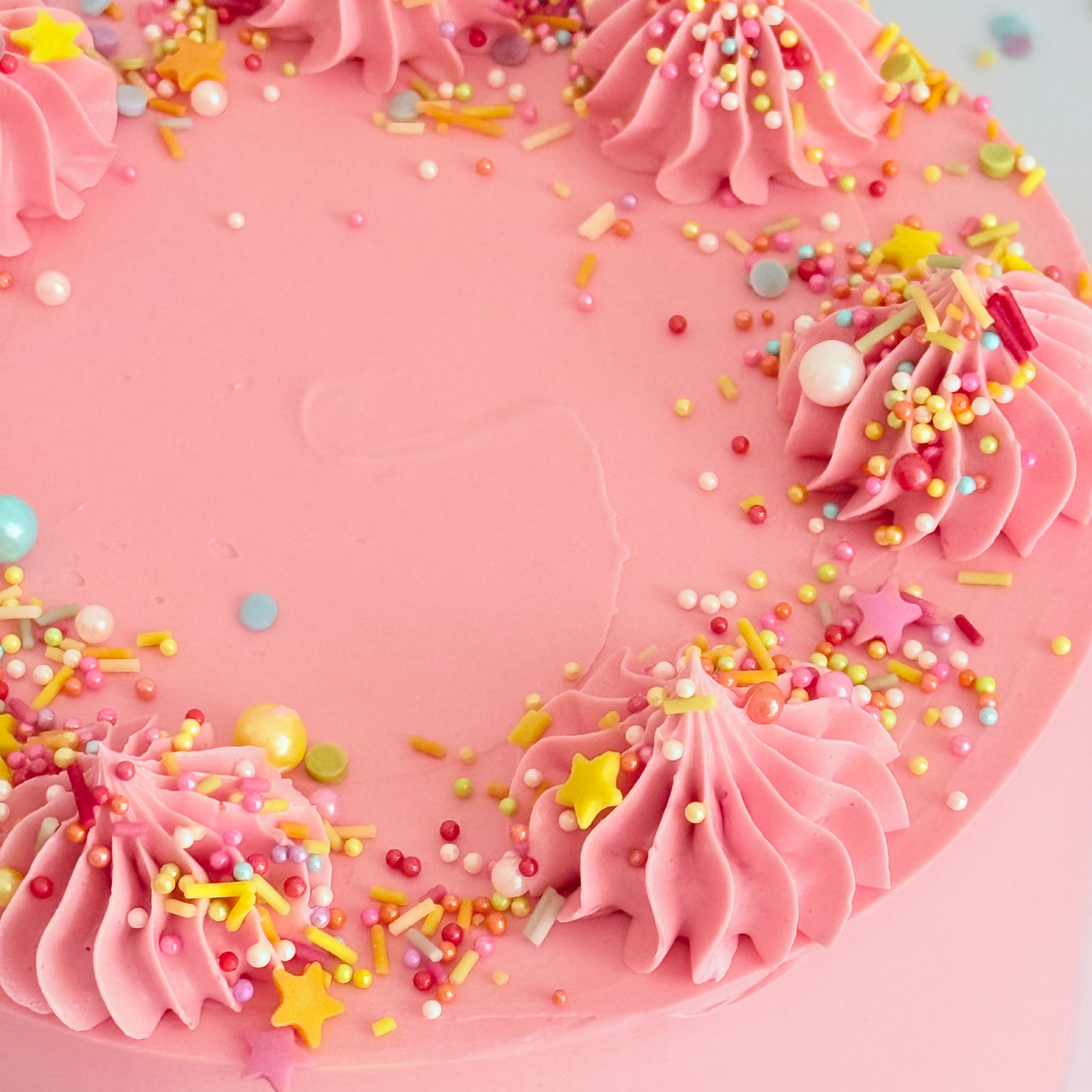 Pink Birthday Cake - Cake Choice