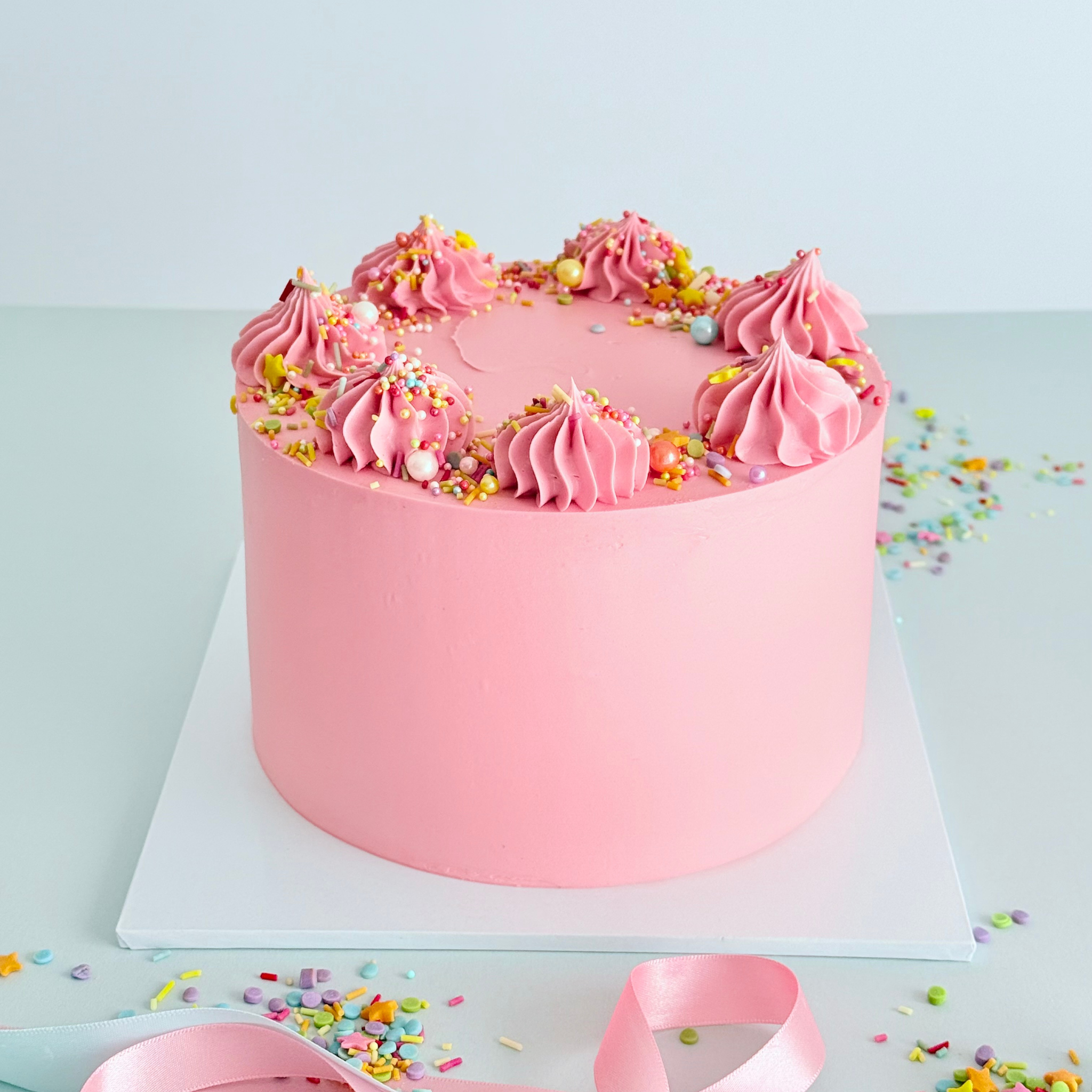 Pink Birthday Cake - Cake Choice
