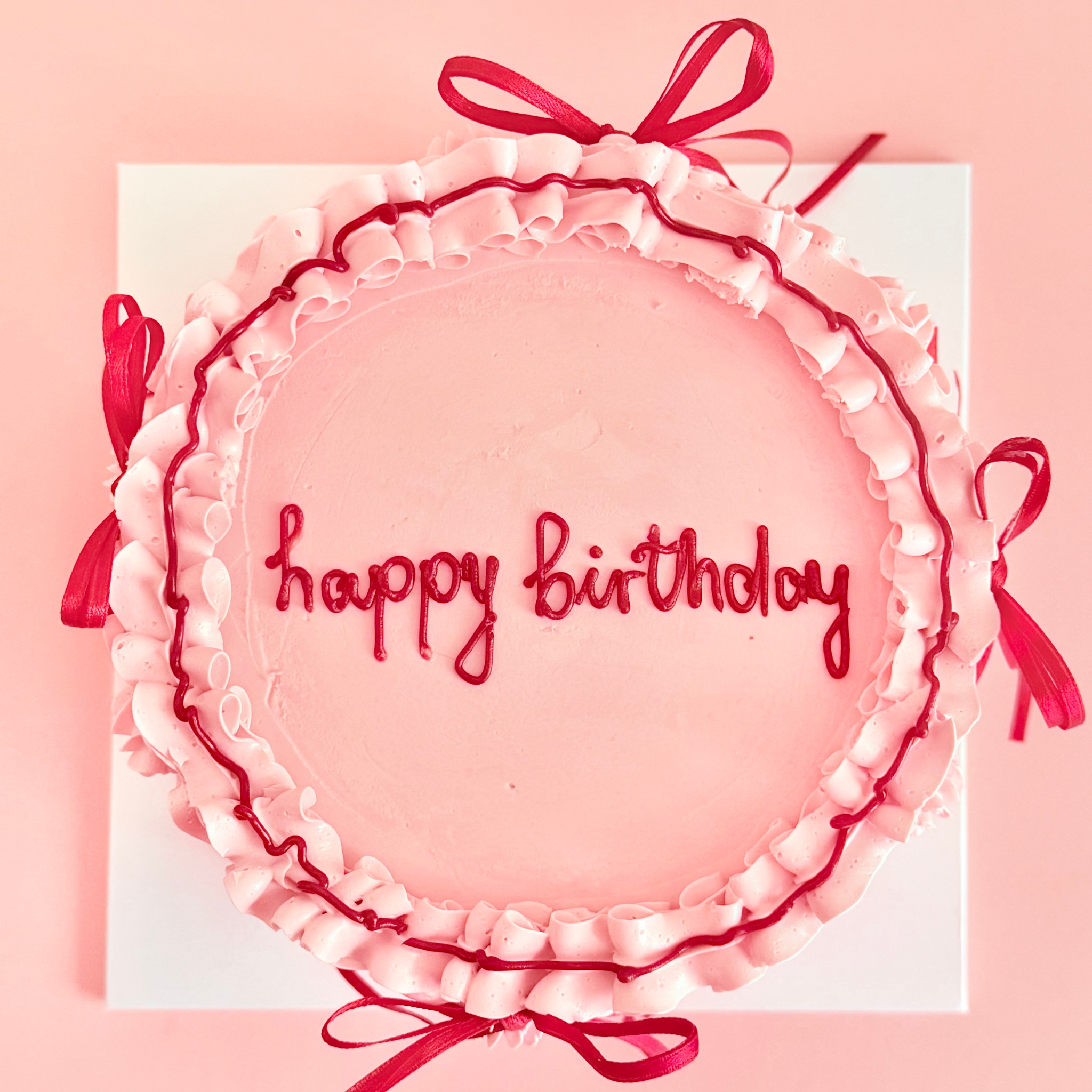 Romance Bow Cake - Cake Choice