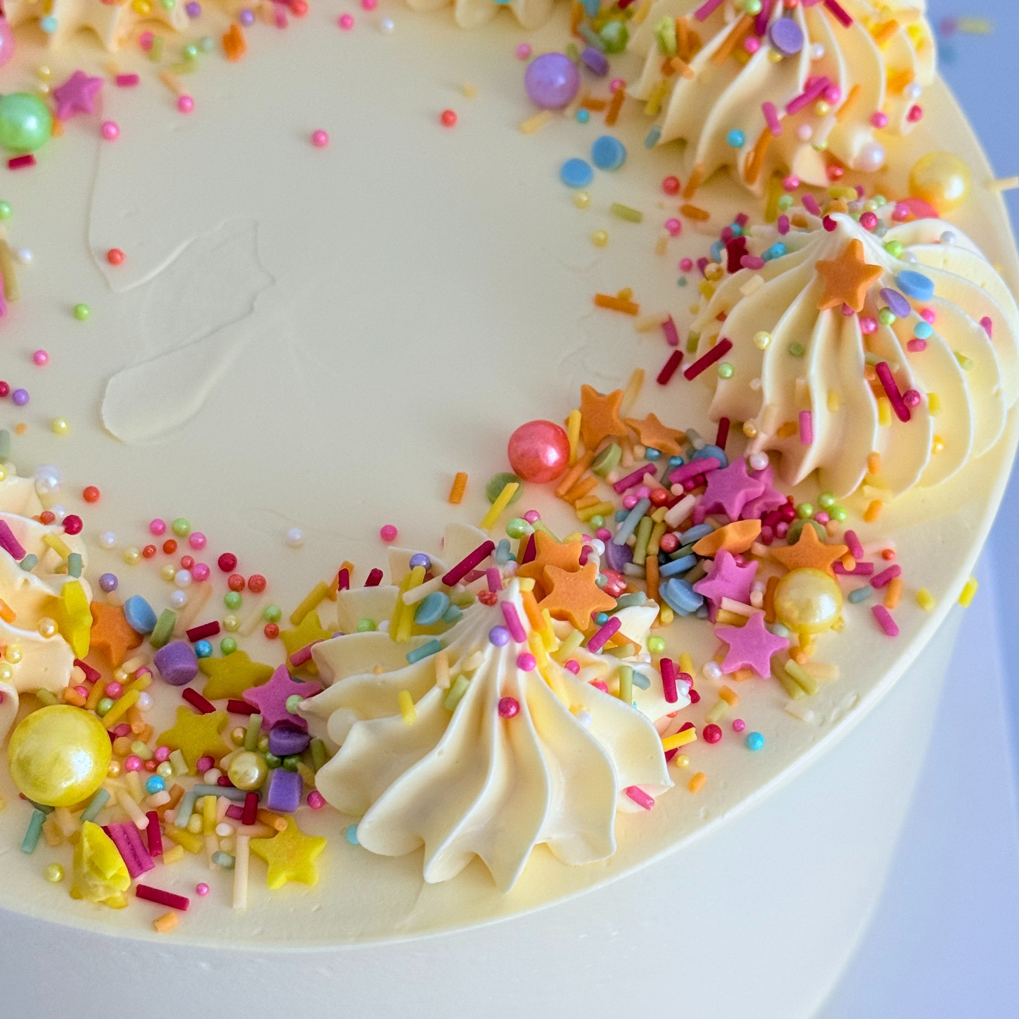 Yellow Birthday Cake - Cake Choice