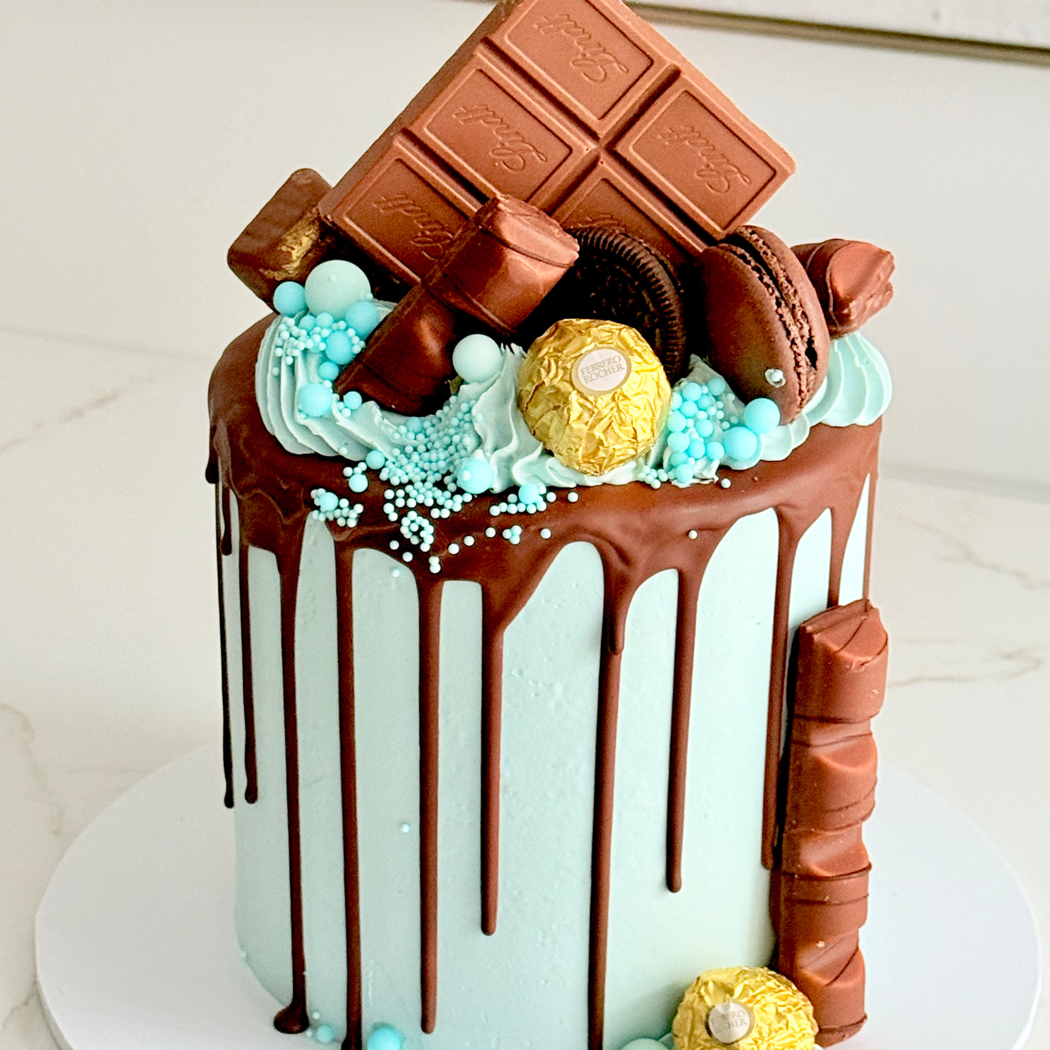Blue Chocolate Cake - Cake Choice