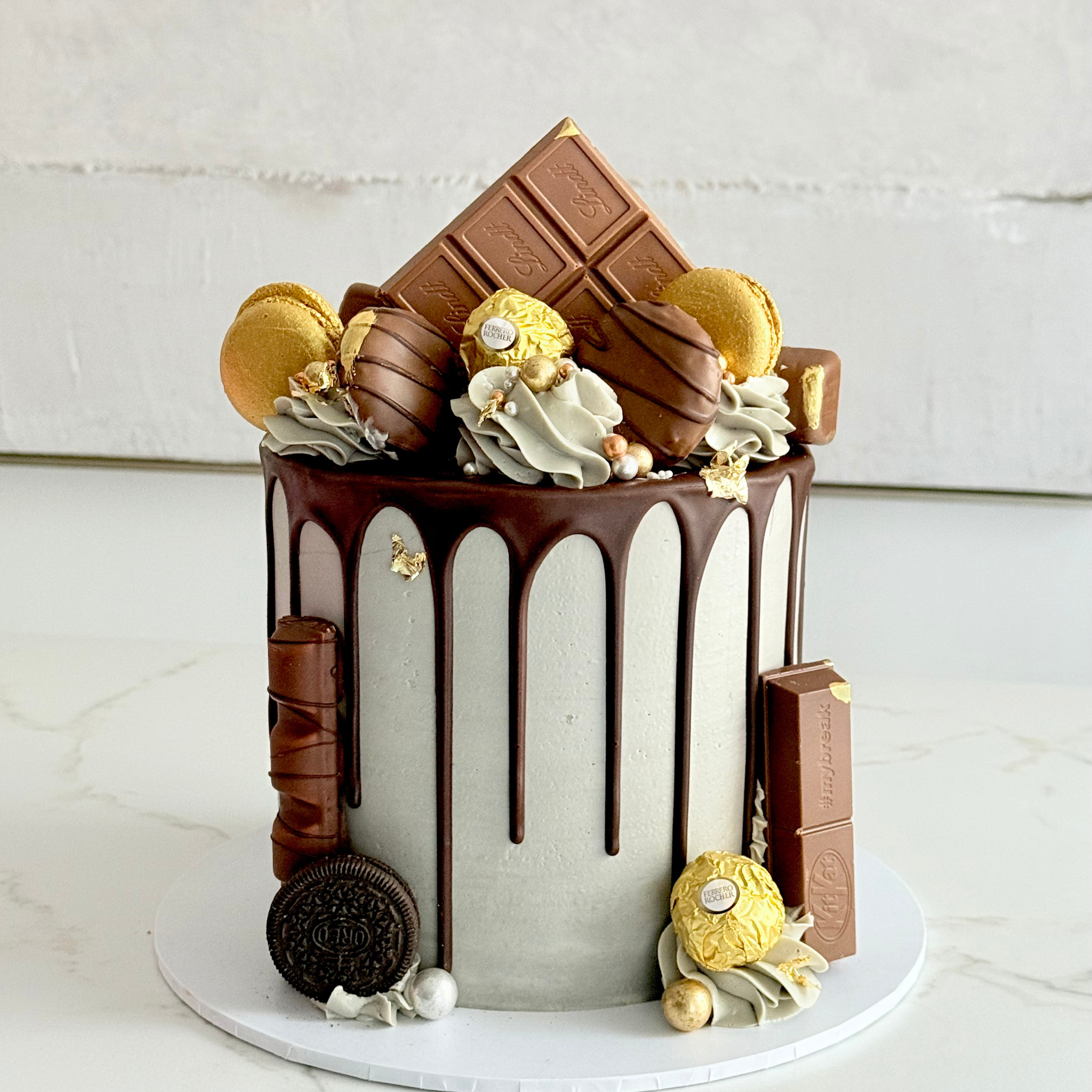 Luxury Chocolate Drip Cake - Cake Choice
